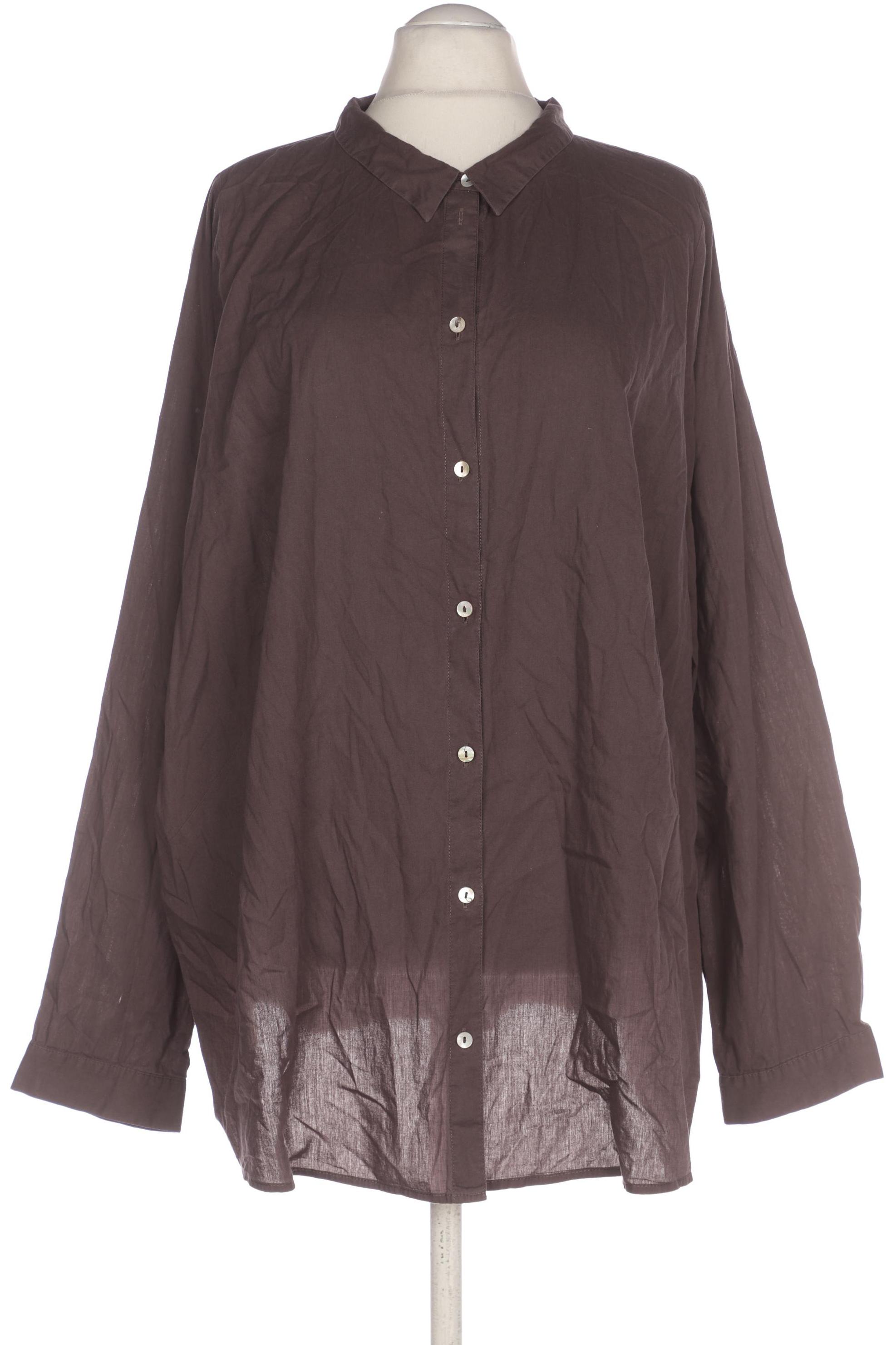 

Pure by Ulla Popken Damen Bluse, grau, Gr. 58