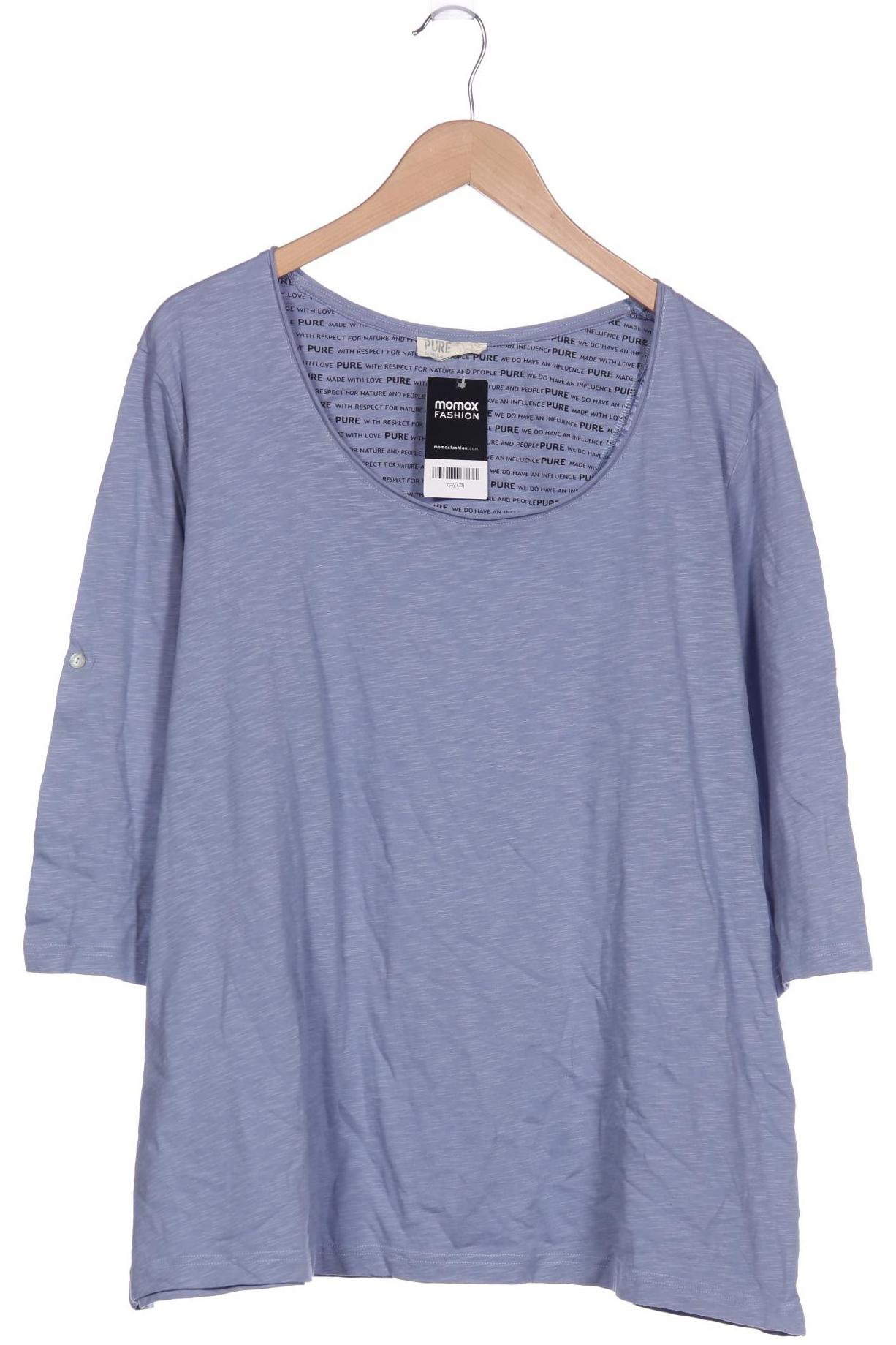 

Pure by Ulla Popken Damen Langarmshirt, flieder, Gr. 50