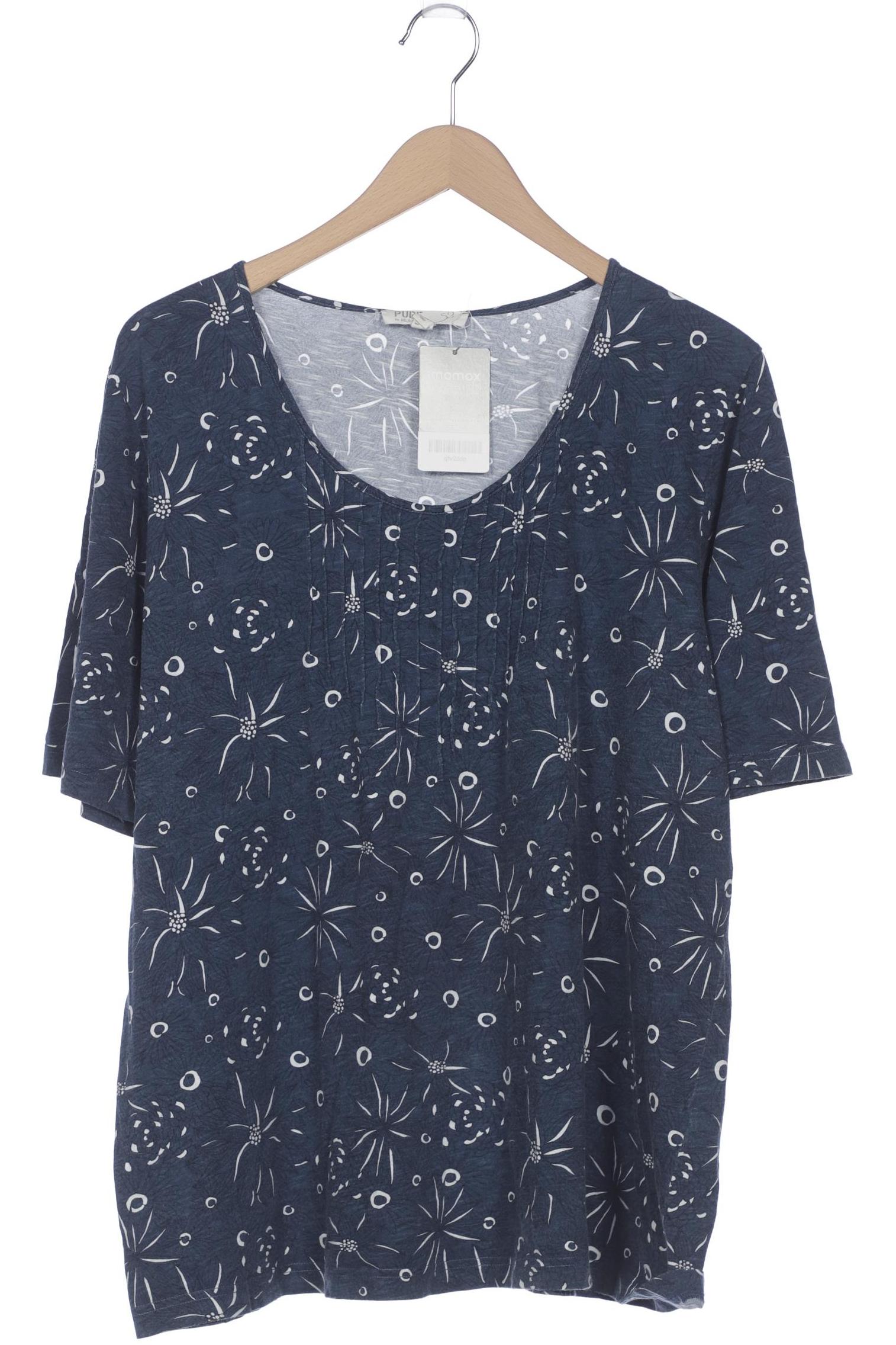 

Pure by Ulla Popken Damen T-Shirt, marineblau, Gr. 46