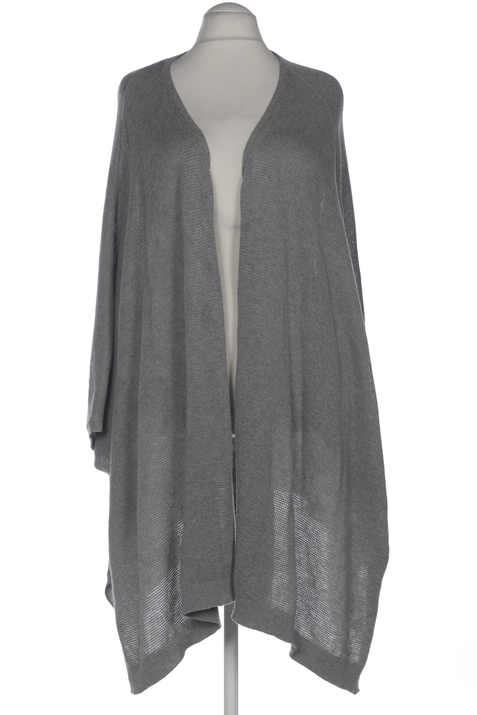 

Pure by Ulla Popken Damen Strickjacke, grau, Gr. 52