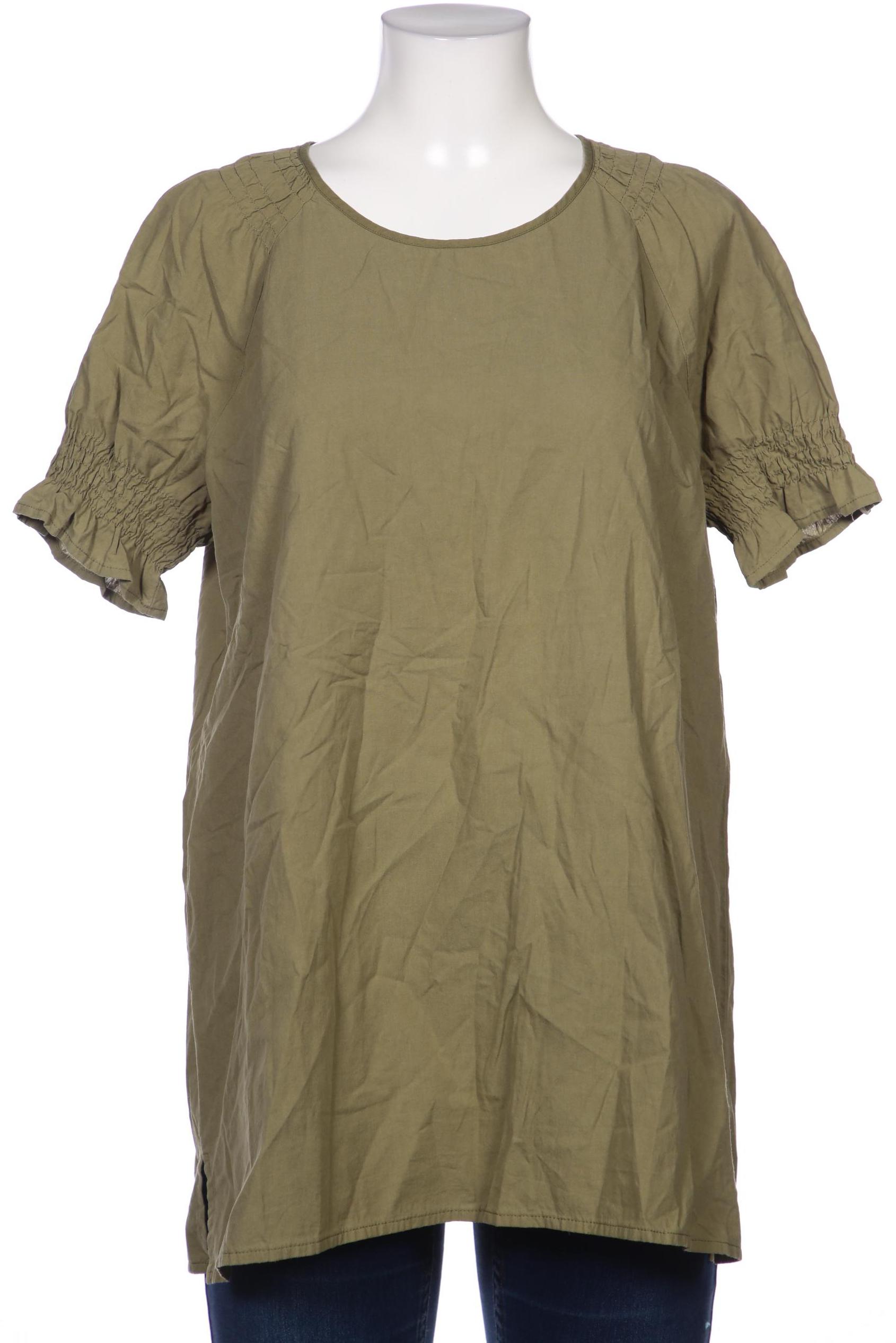 

Pure by Ulla Popken Damen Bluse, grün, Gr. 42