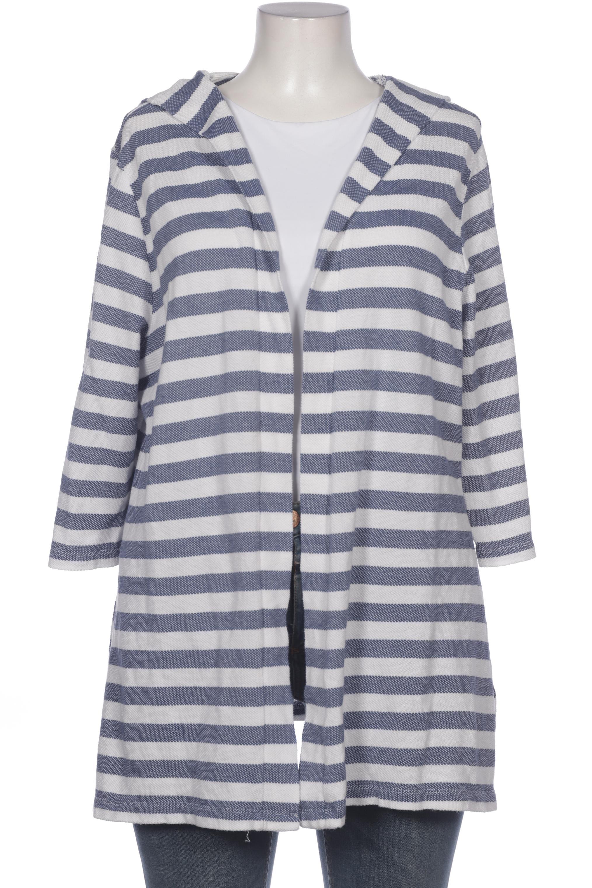 

Pure by Ulla Popken Damen Strickjacke, blau, Gr. 46