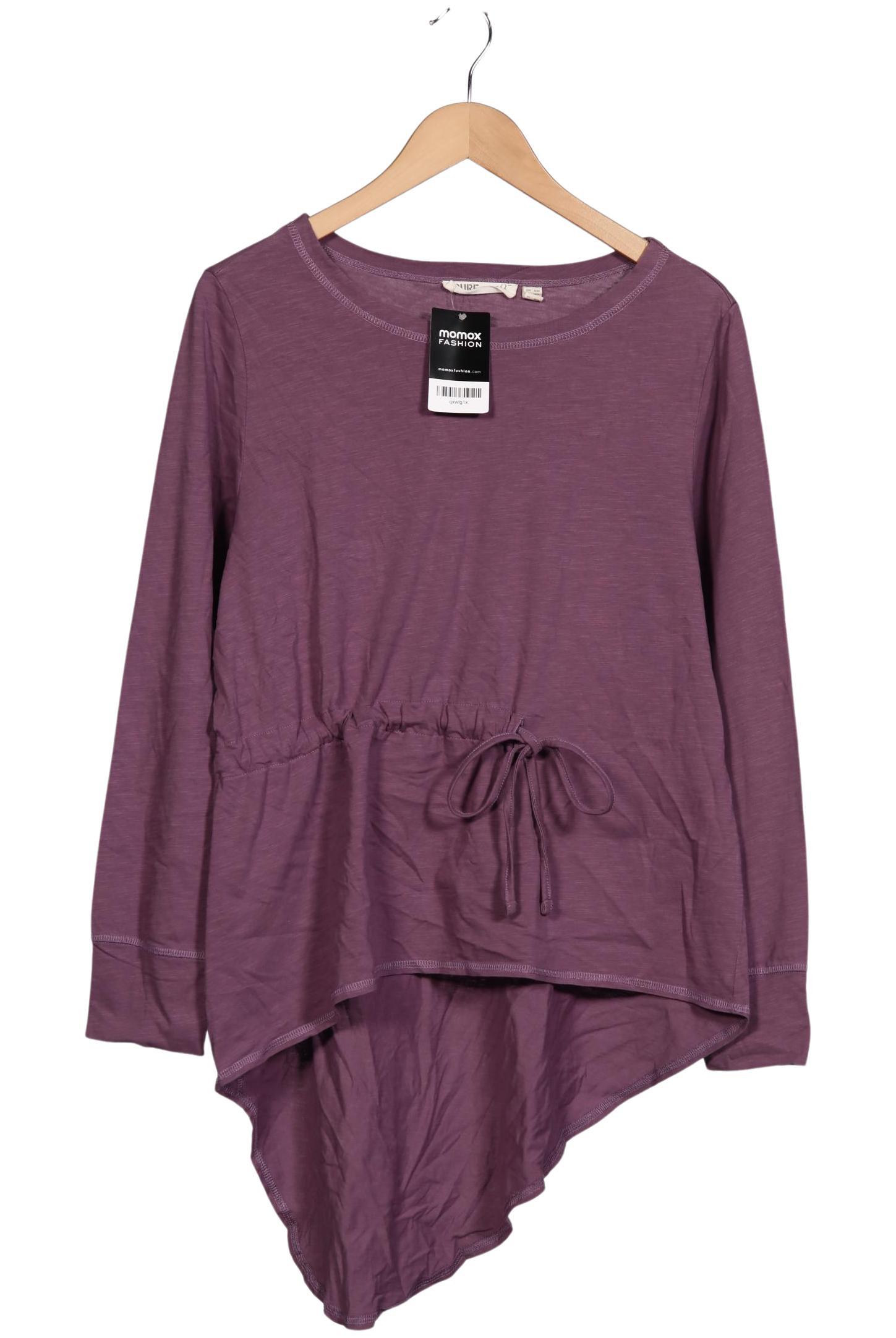 Thumbnail - Pure by Ulla Popken Damen Langarmshirt, flieder, Gr. 42