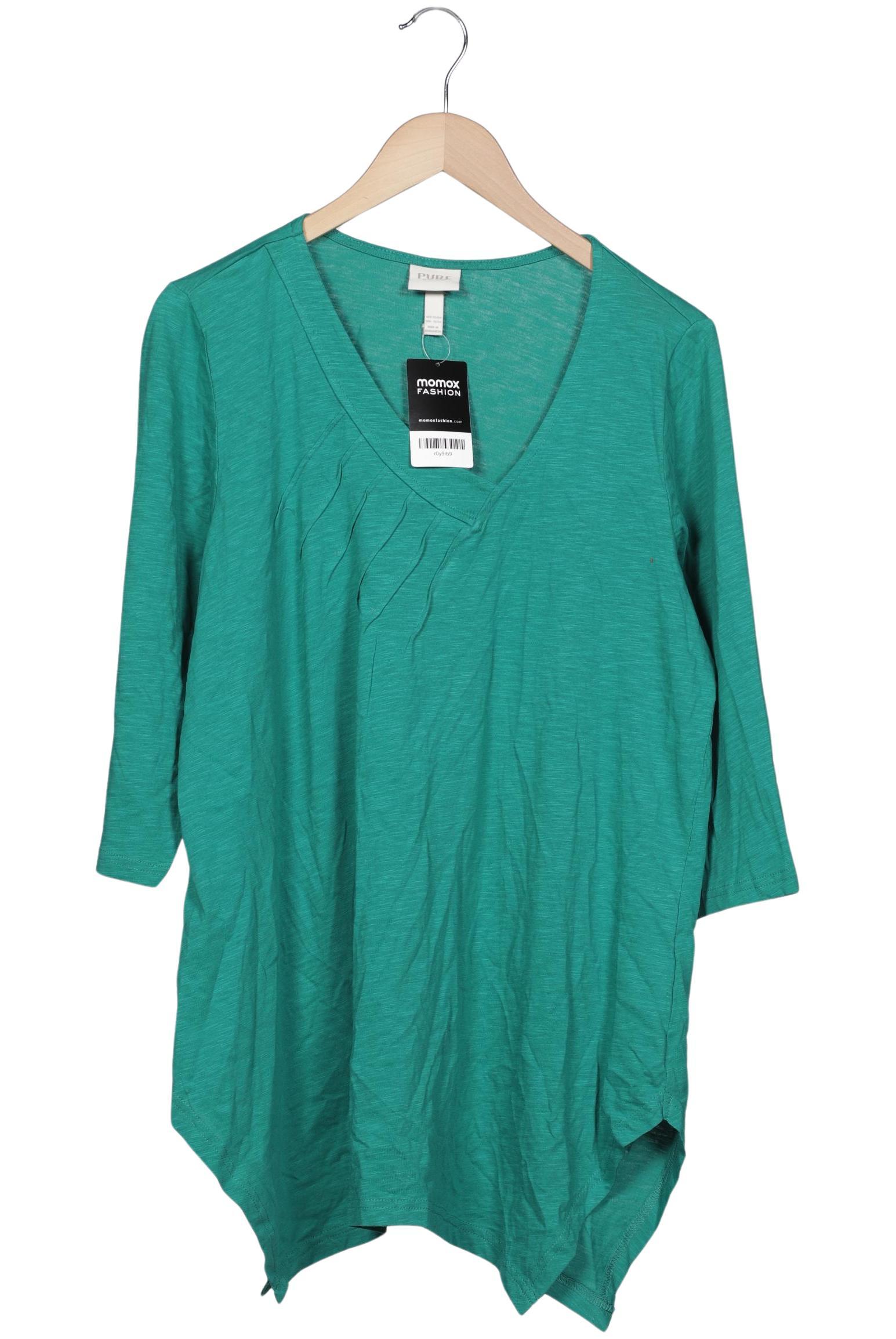 

Pure by Ulla Popken Damen T-Shirt, grün, Gr. 42