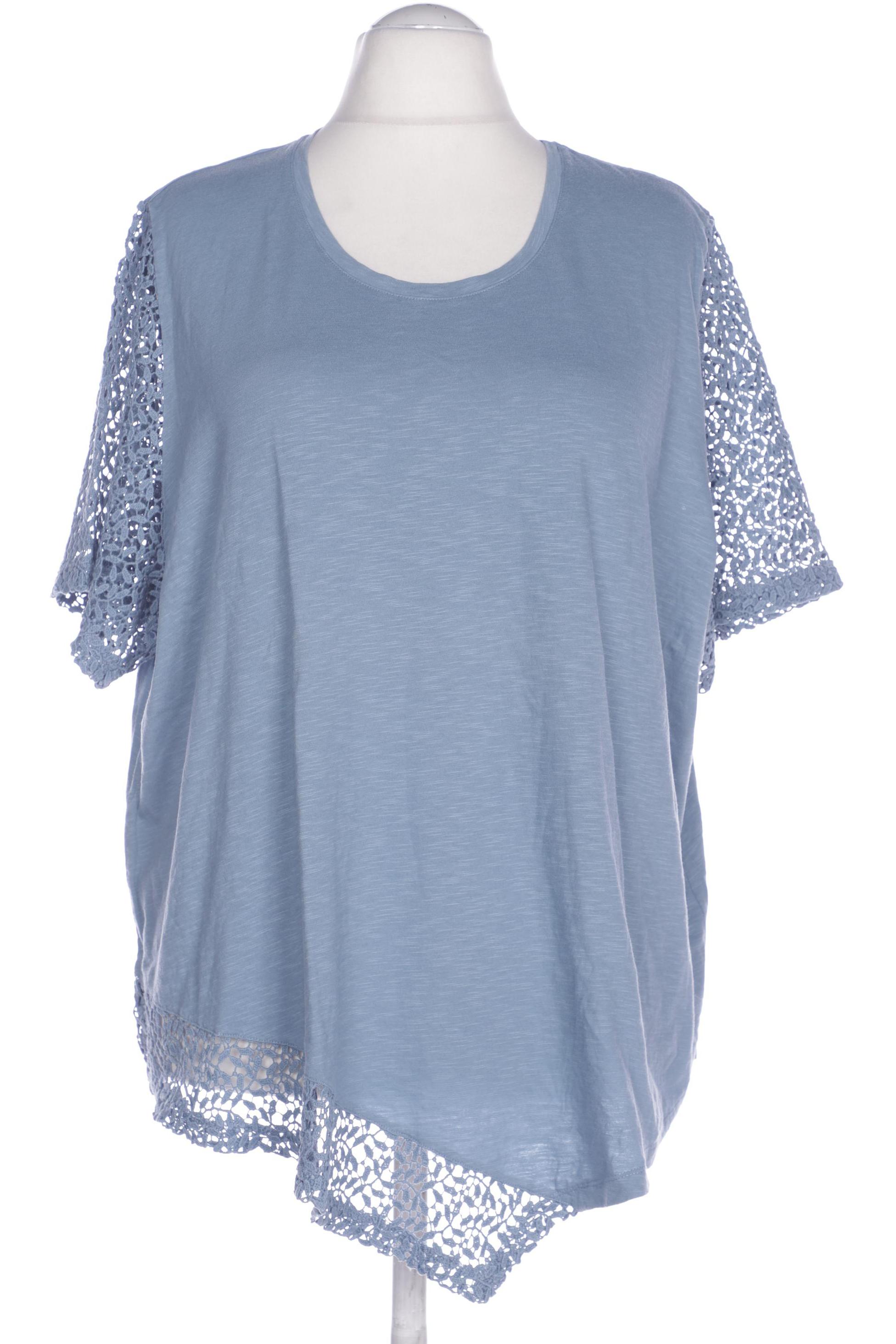 

Pure by Ulla Popken Damen T-Shirt, blau, Gr. 54