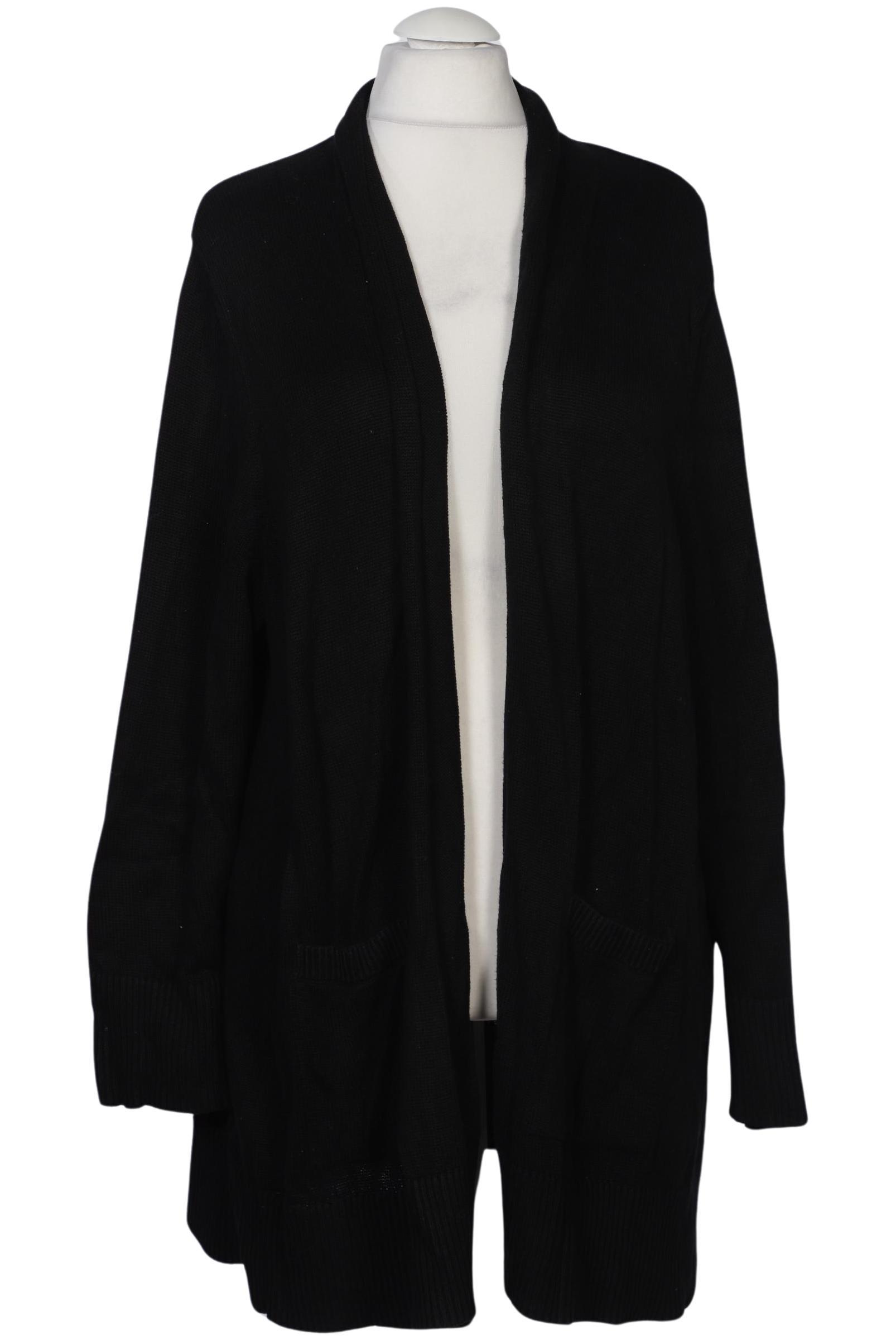 

Pure by Ulla Popken Damen Strickjacke, schwarz, Gr. 50