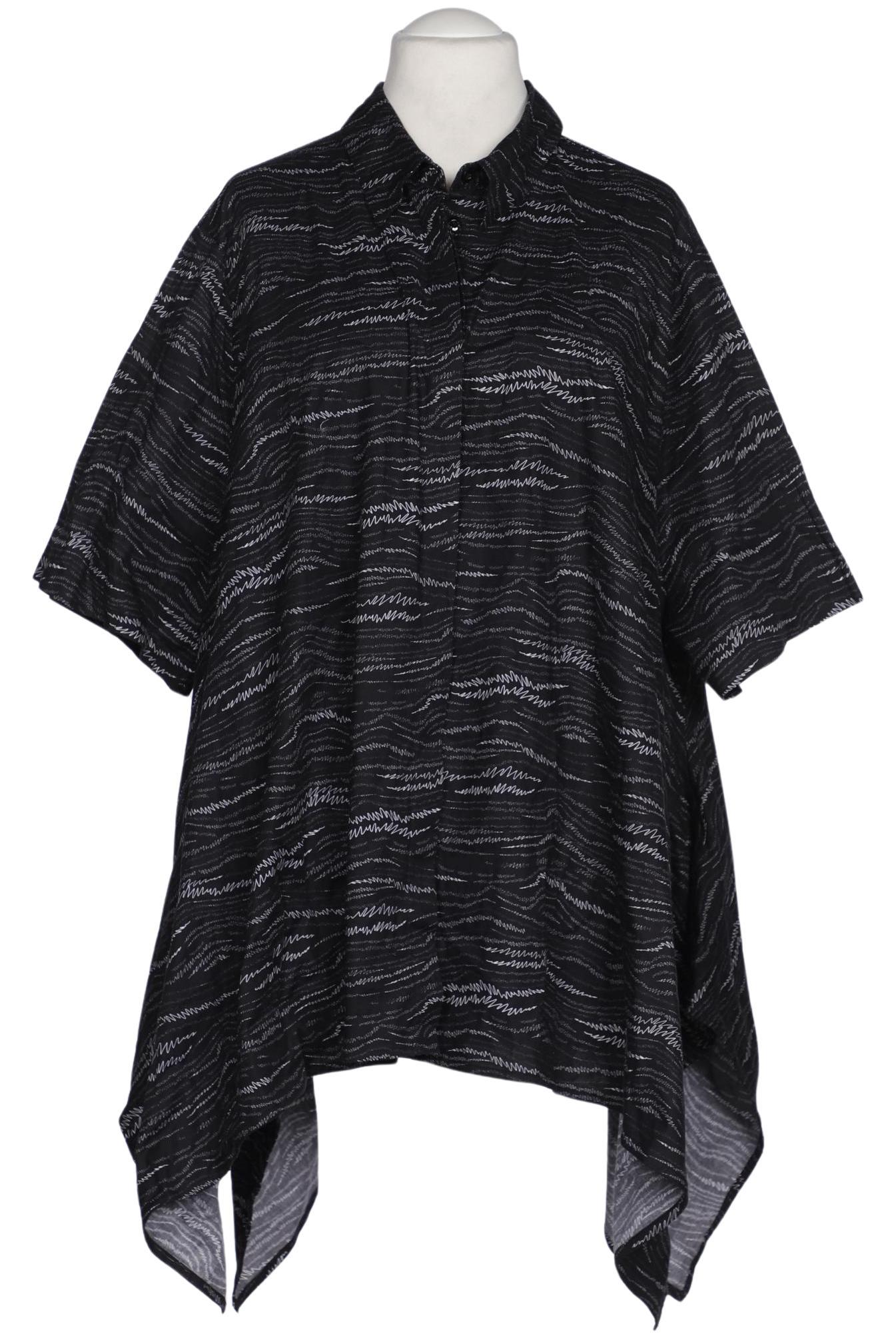 

Pure by Ulla Popken Damen Bluse, schwarz, Gr. 58