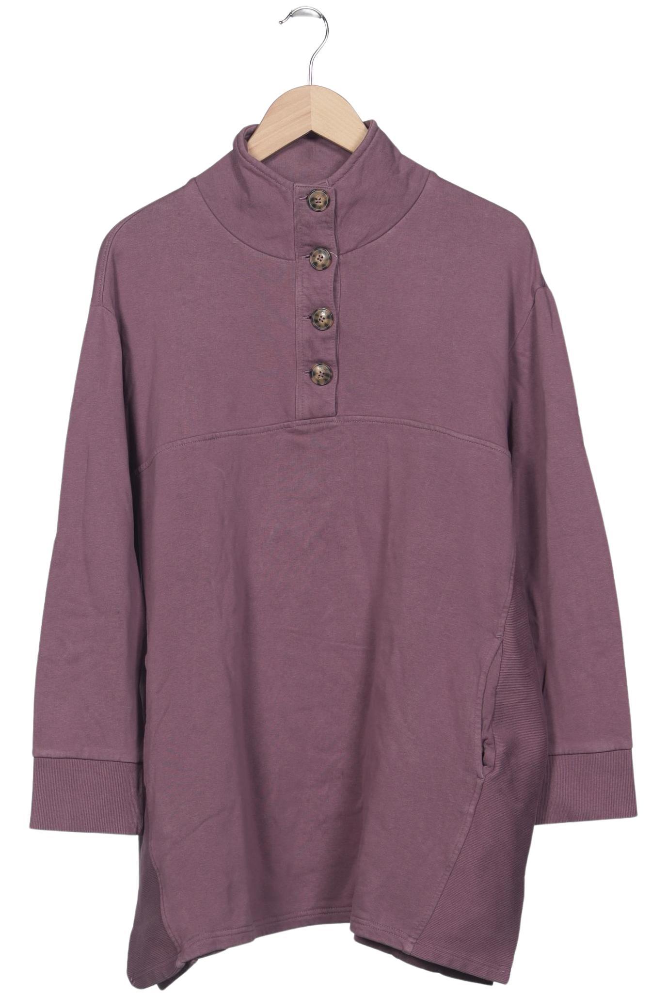 

Pure by Ulla Popken Damen Sweatshirt, flieder, Gr. 50