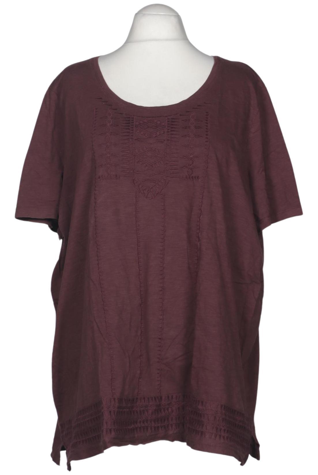 

Pure by Ulla Popken Damen T-Shirt, bordeaux, Gr. 54