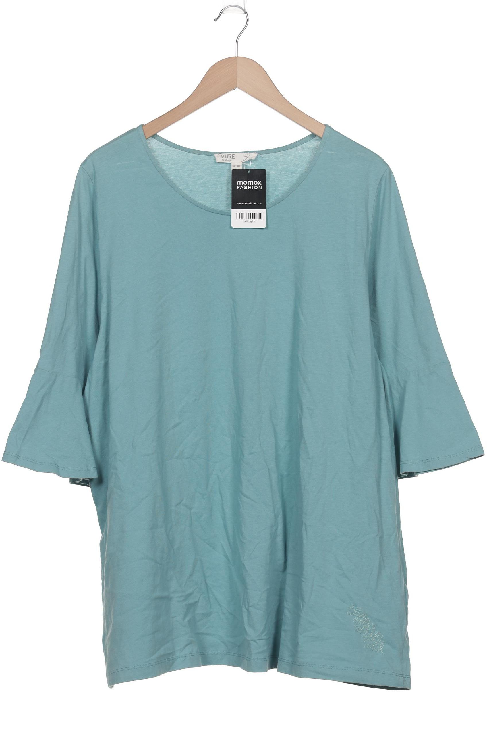

Pure by Ulla Popken Damen T-Shirt, türkis, Gr. 50