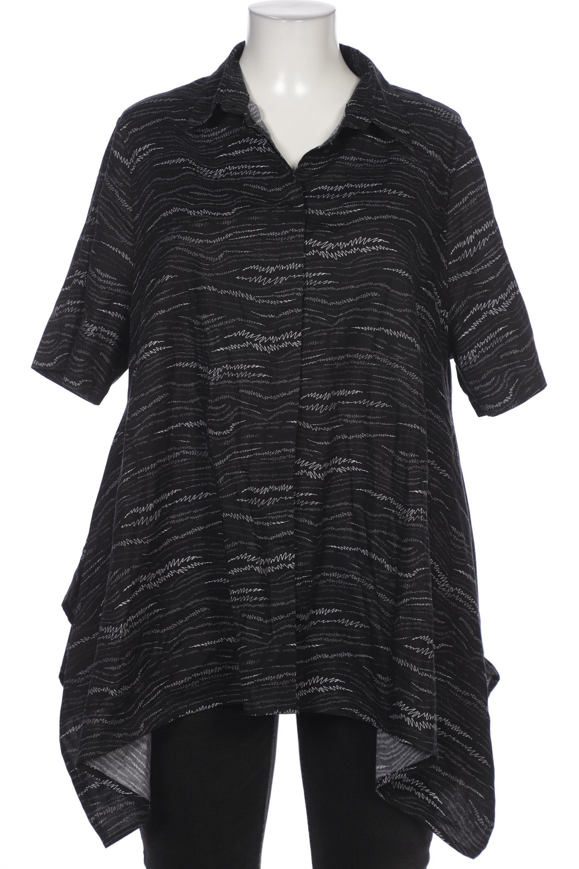 

Pure by Ulla Popken Damen Bluse, schwarz