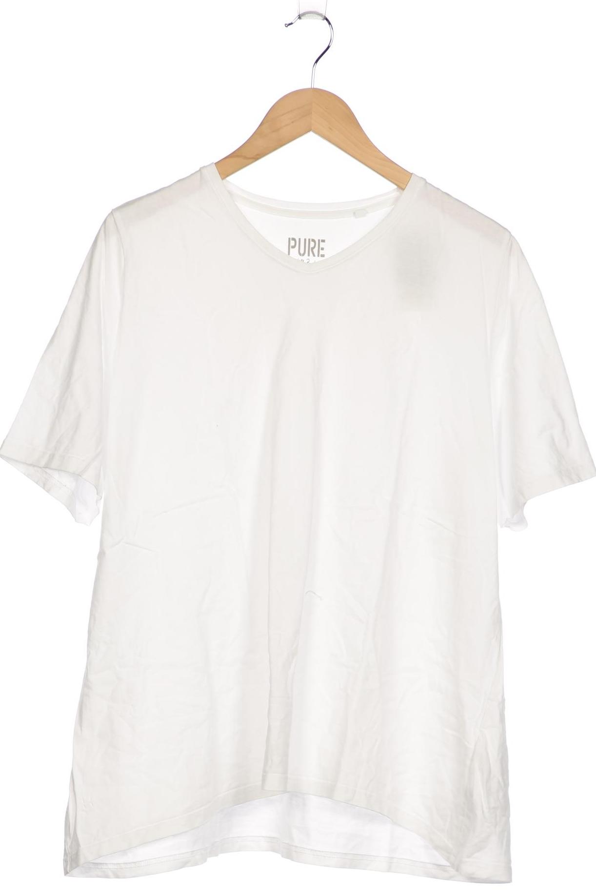

Pure by Ulla Popken Damen T-Shirt, weiß, Gr. 50