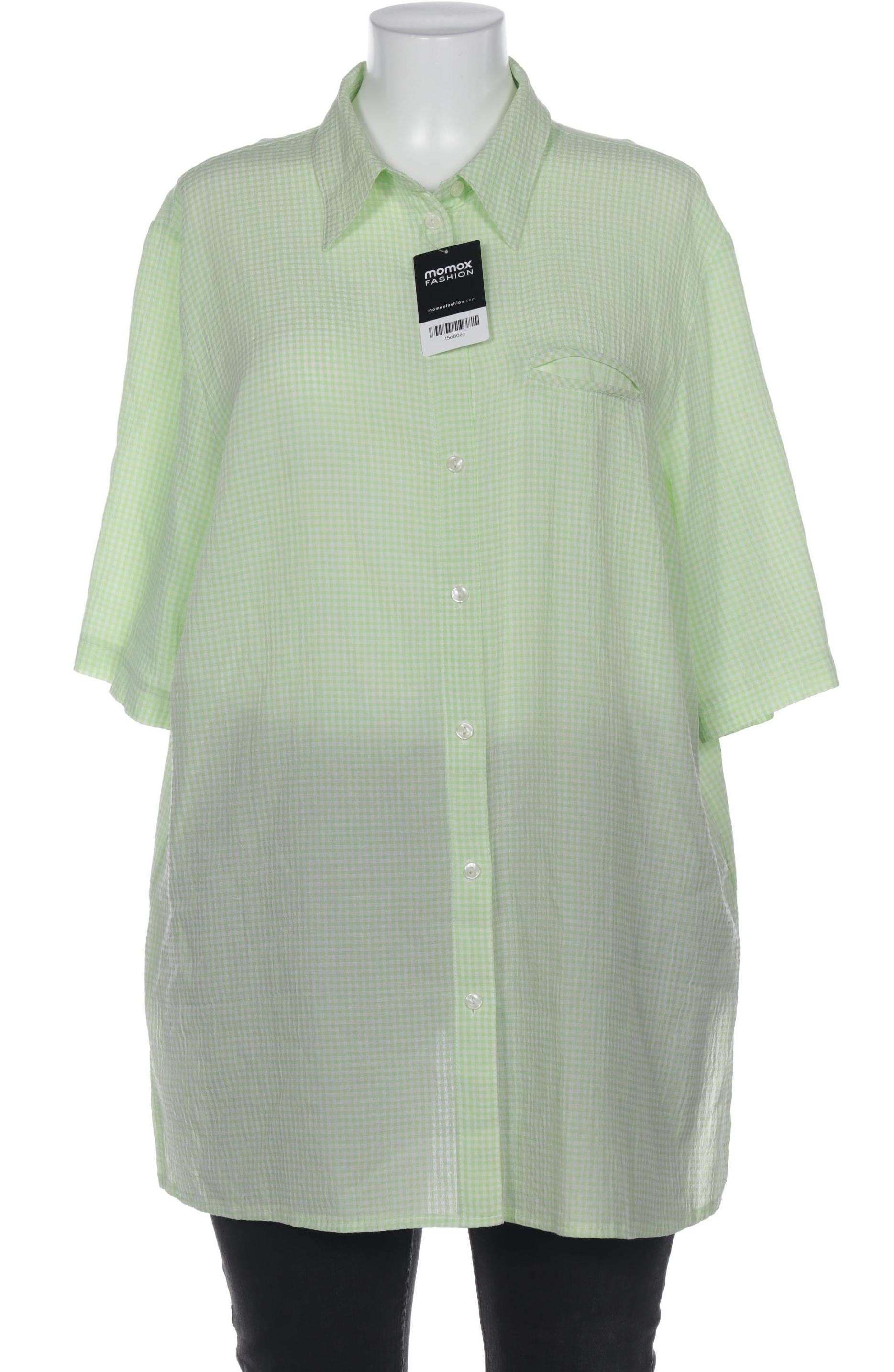

Pure by Ulla Popken Damen Bluse, grün, Gr. 46