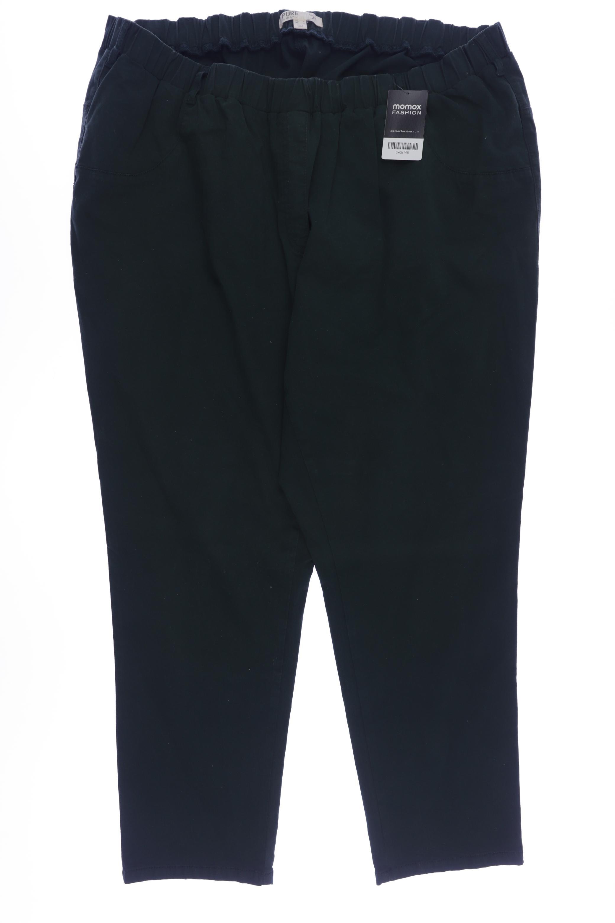 

Pure by Ulla Popken Damen Stoffhose, grün, Gr. 58