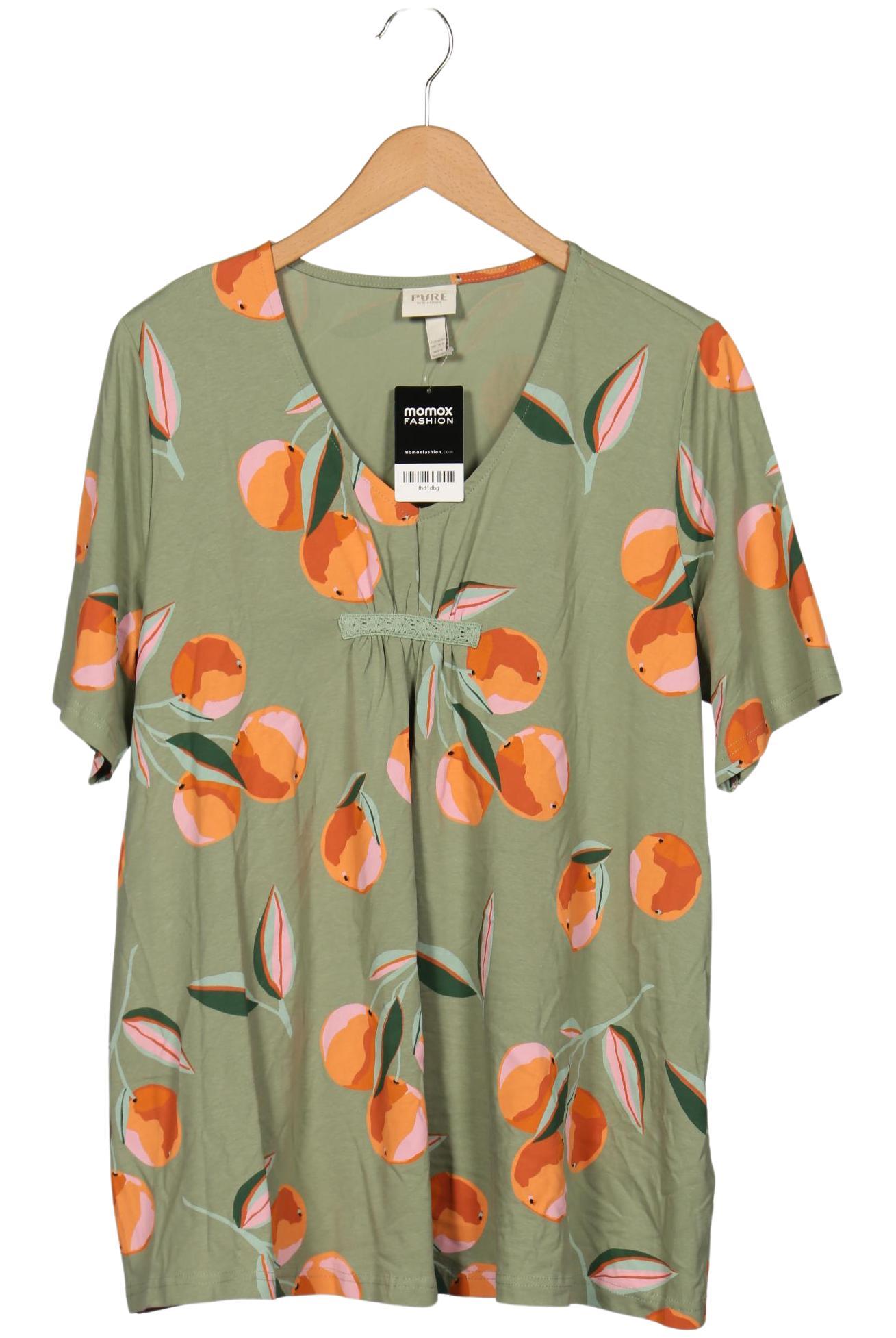 Thumbnail - Pure by Ulla Popken Damen T-Shirt, hellgrün, Gr. 46