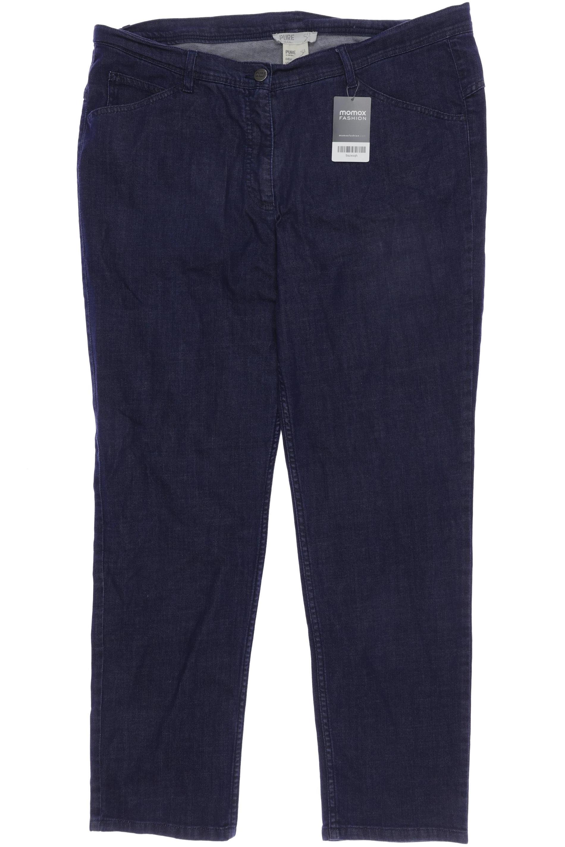 

Pure by Ulla Popken Damen Jeans, blau, Gr. 48