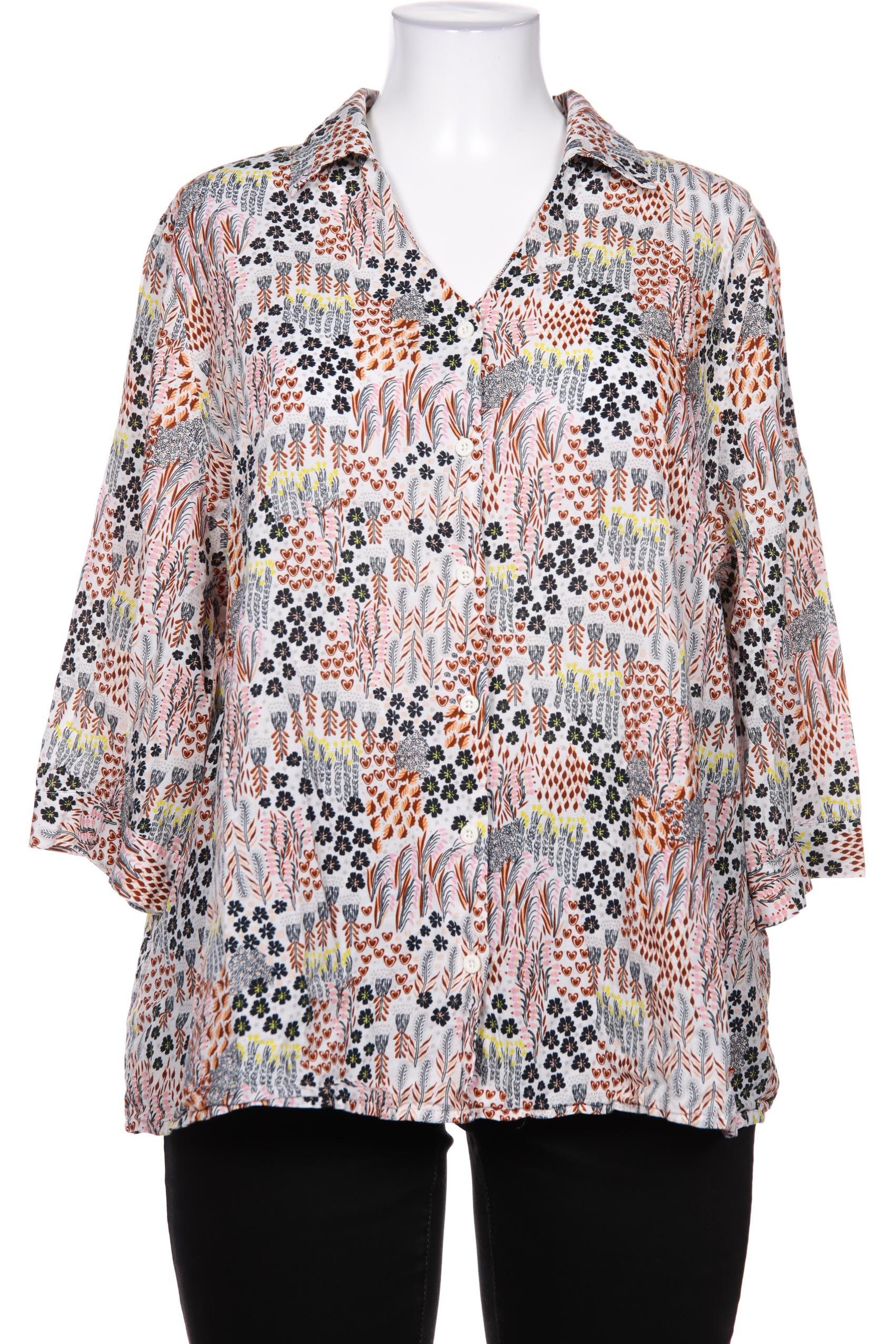 

Pure by Ulla Popken Damen Bluse, mehrfarbig, Gr. 50