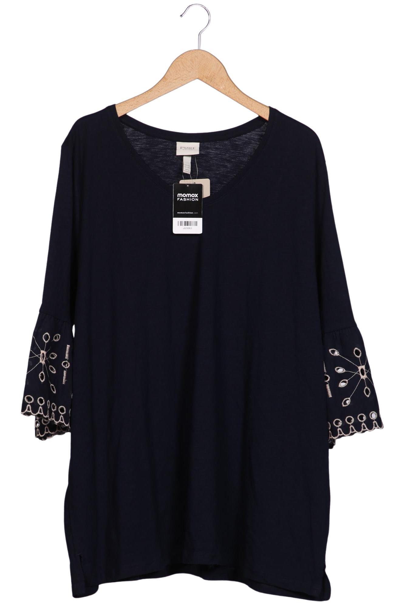 

Pure by Ulla Popken Damen T-Shirt, marineblau, Gr. 50