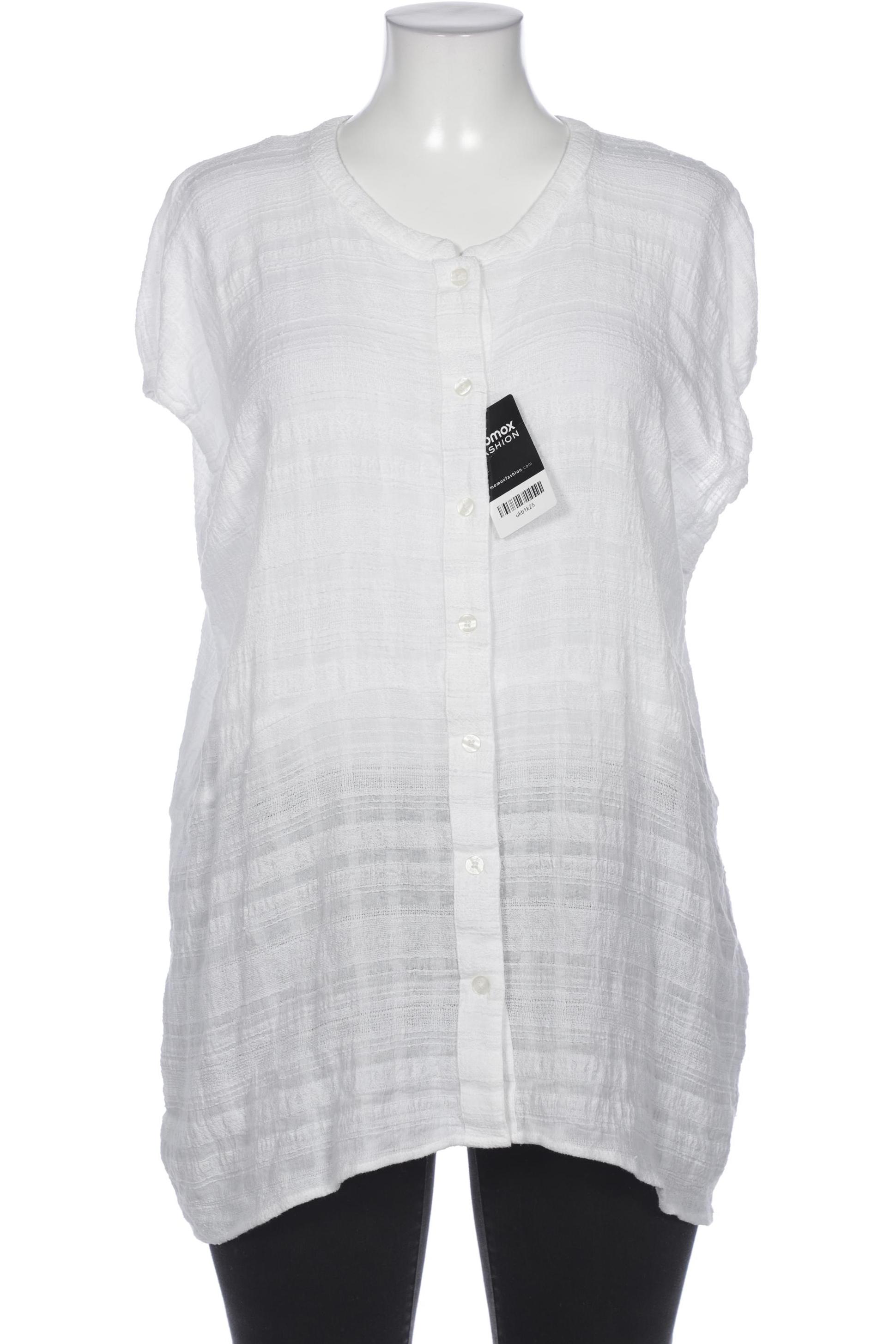 

Pure by Ulla Popken Damen Bluse, weiß, Gr. 42