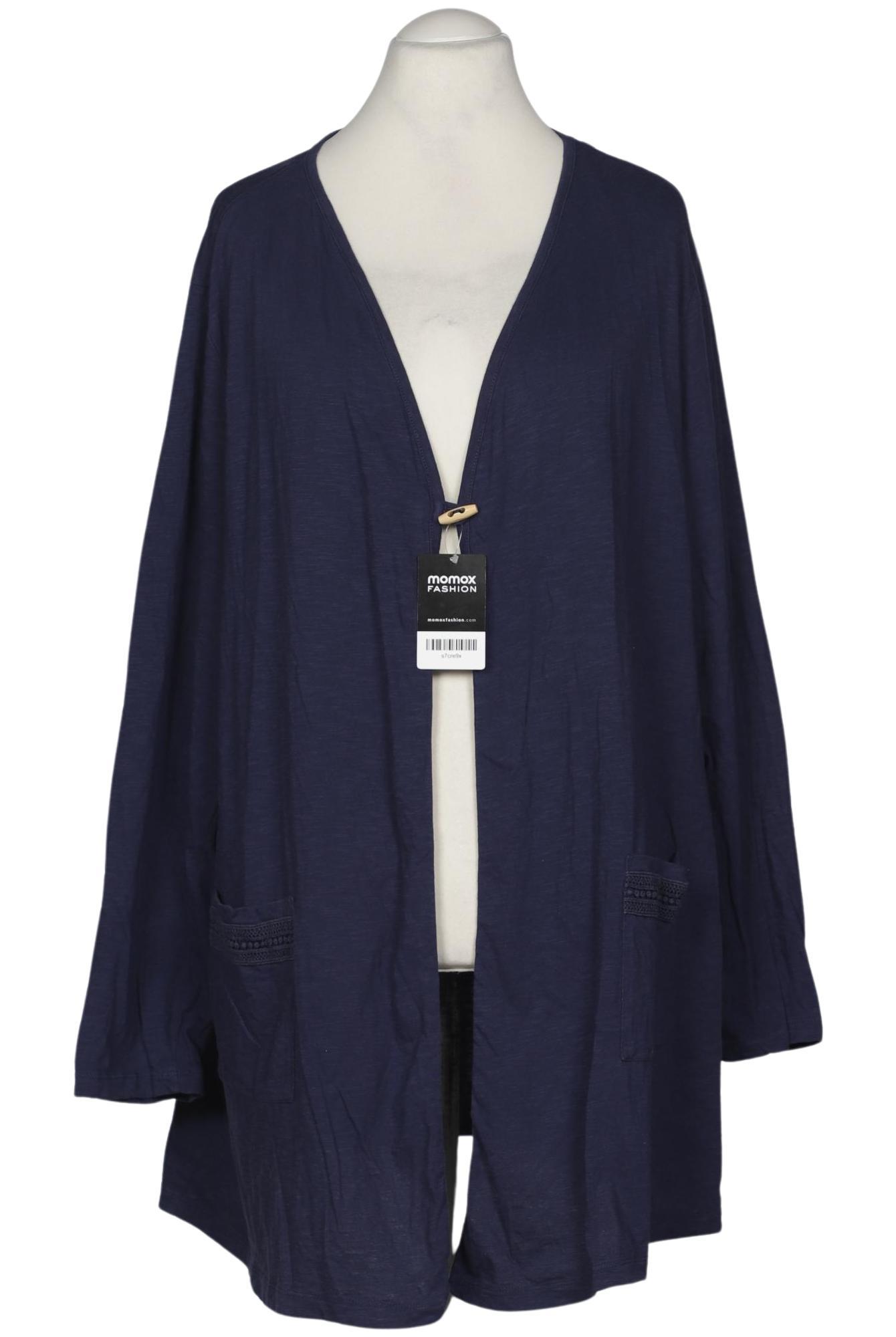 

Pure by Ulla Popken Damen Strickjacke, marineblau, Gr. 54