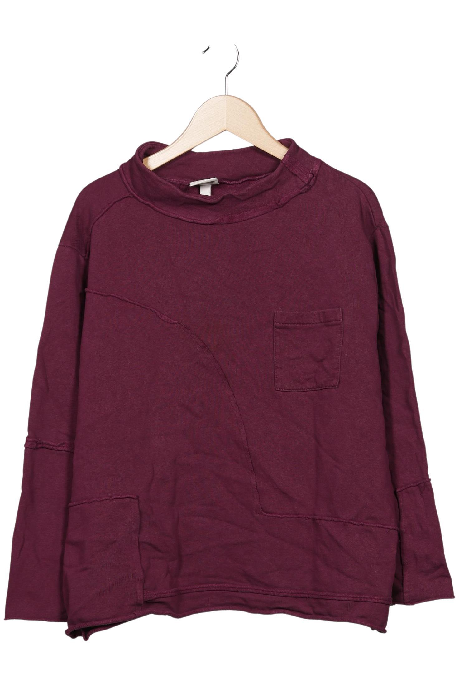 

Pure by Ulla Popken Damen Sweatshirt, bordeaux, Gr. 46