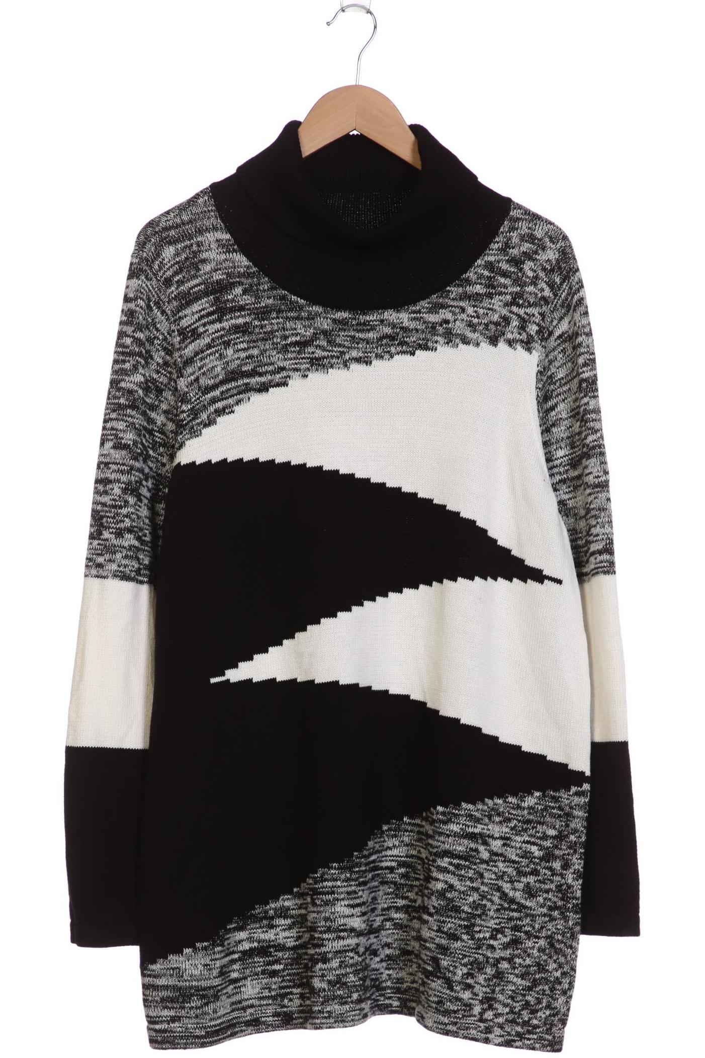 

Pure by Ulla Popken Damen Pullover, schwarz, Gr. 46