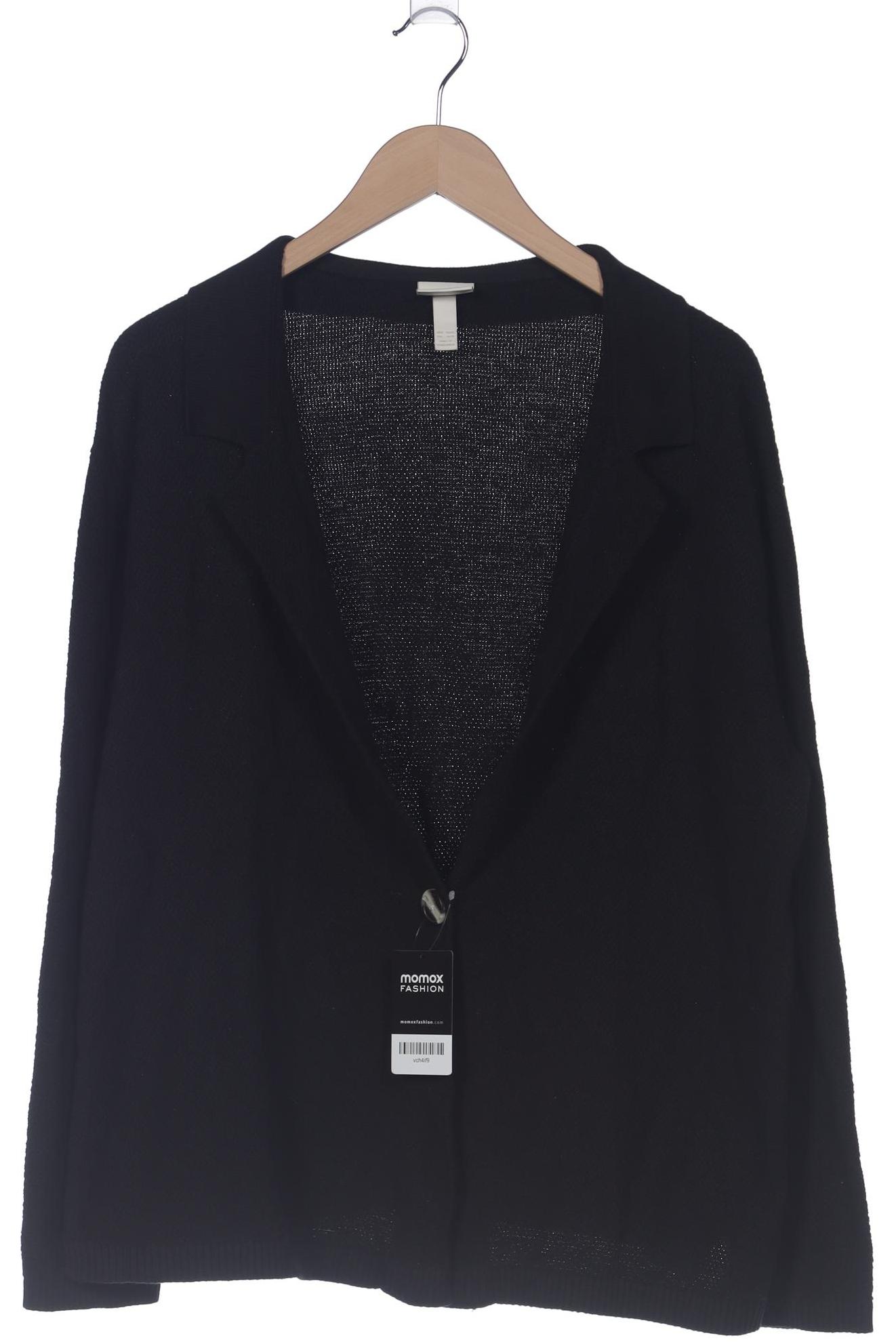 

Pure by Ulla Popken Damen Strickjacke, schwarz, Gr. 46