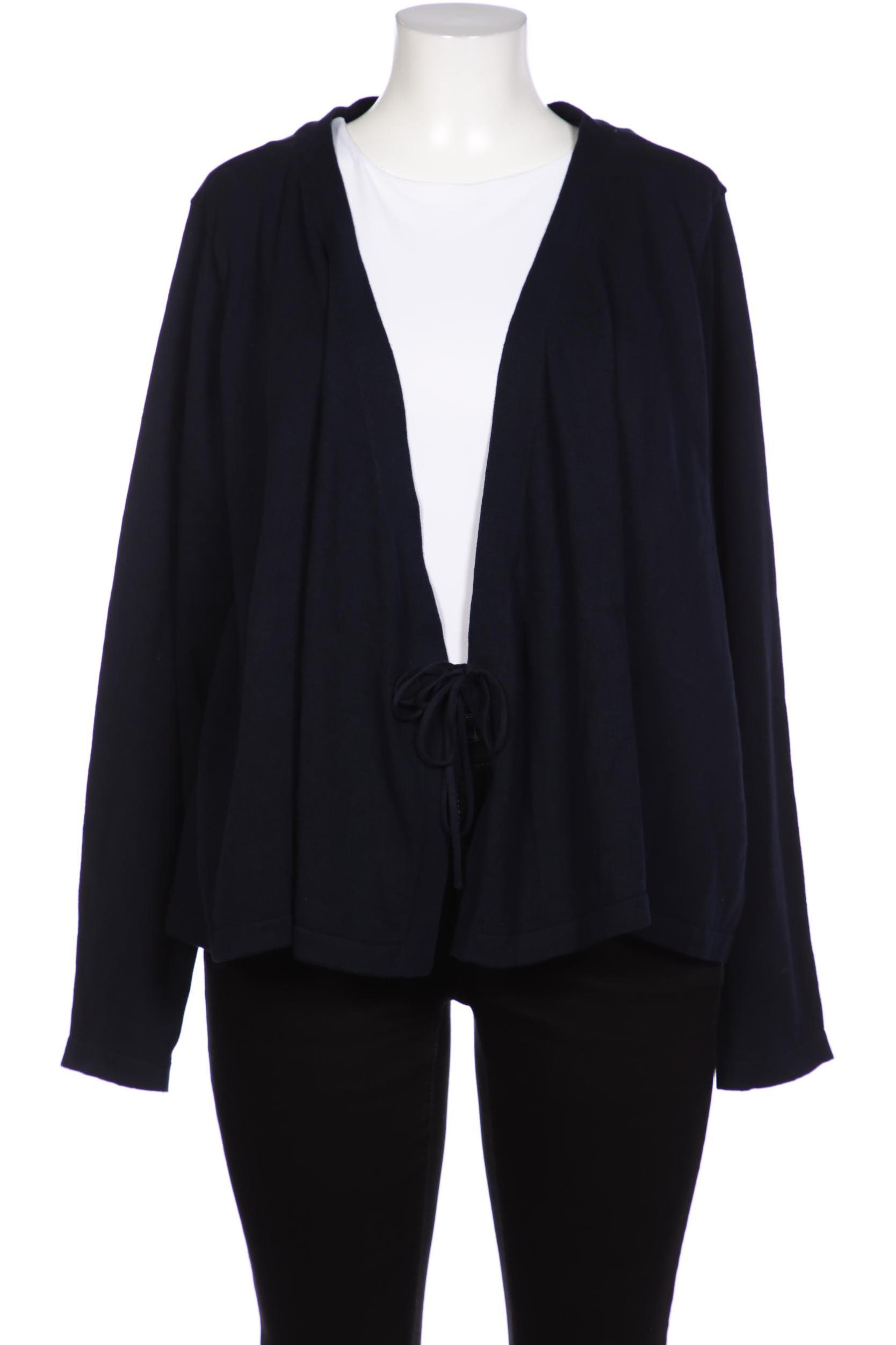 

Pure by Ulla Popken Damen Strickjacke, marineblau, Gr. 50