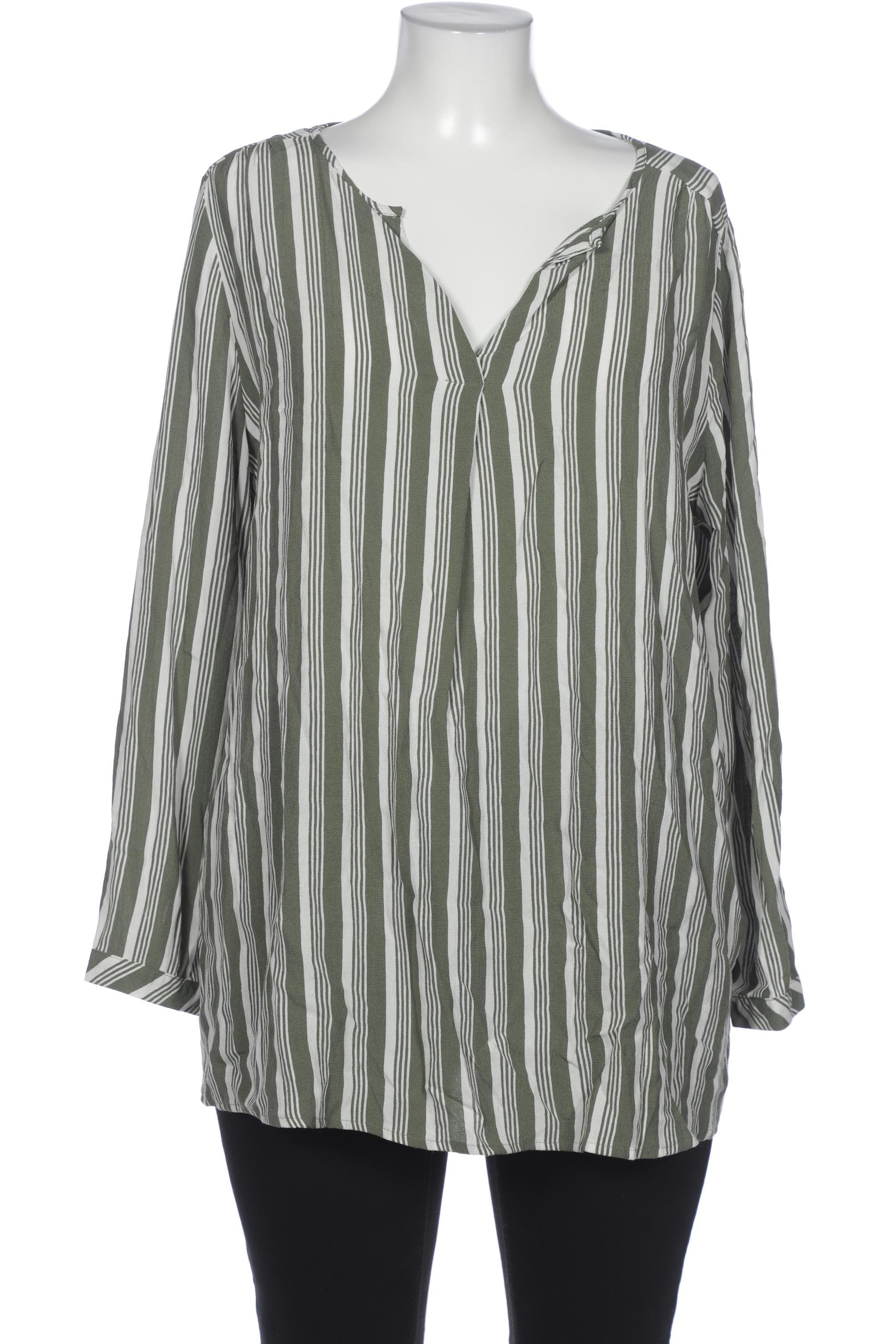 

Pure by Ulla Popken Damen Bluse, grün, Gr. 42