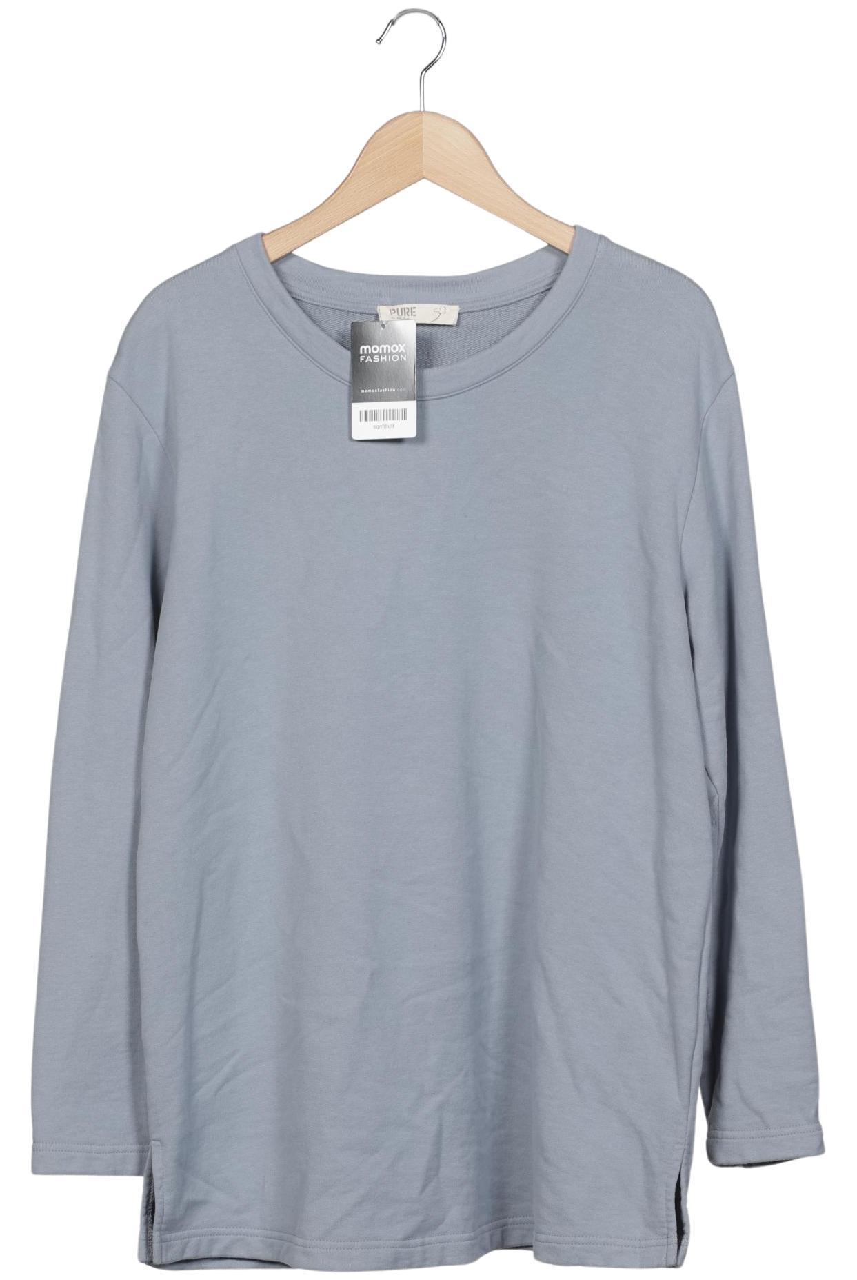 

Pure by Ulla Popken Damen Sweatshirt, hellblau, Gr. 42