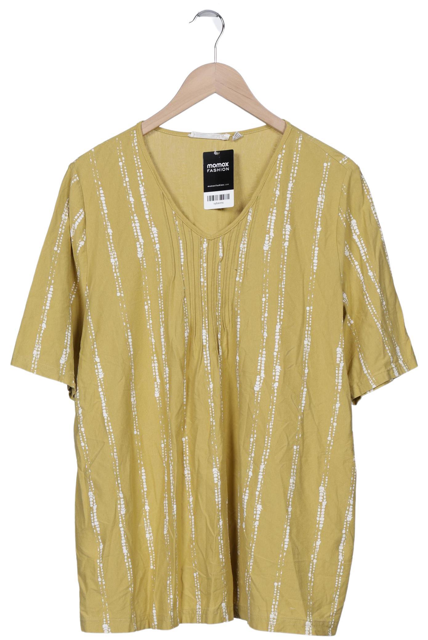 

Pure by Ulla Popken Damen T-Shirt, gelb, Gr. 46