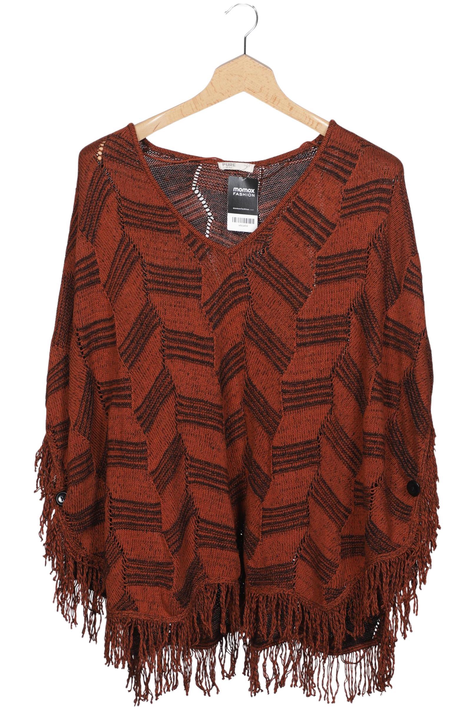 

Pure by Ulla Popken Damen Pullover, braun, Gr. uni