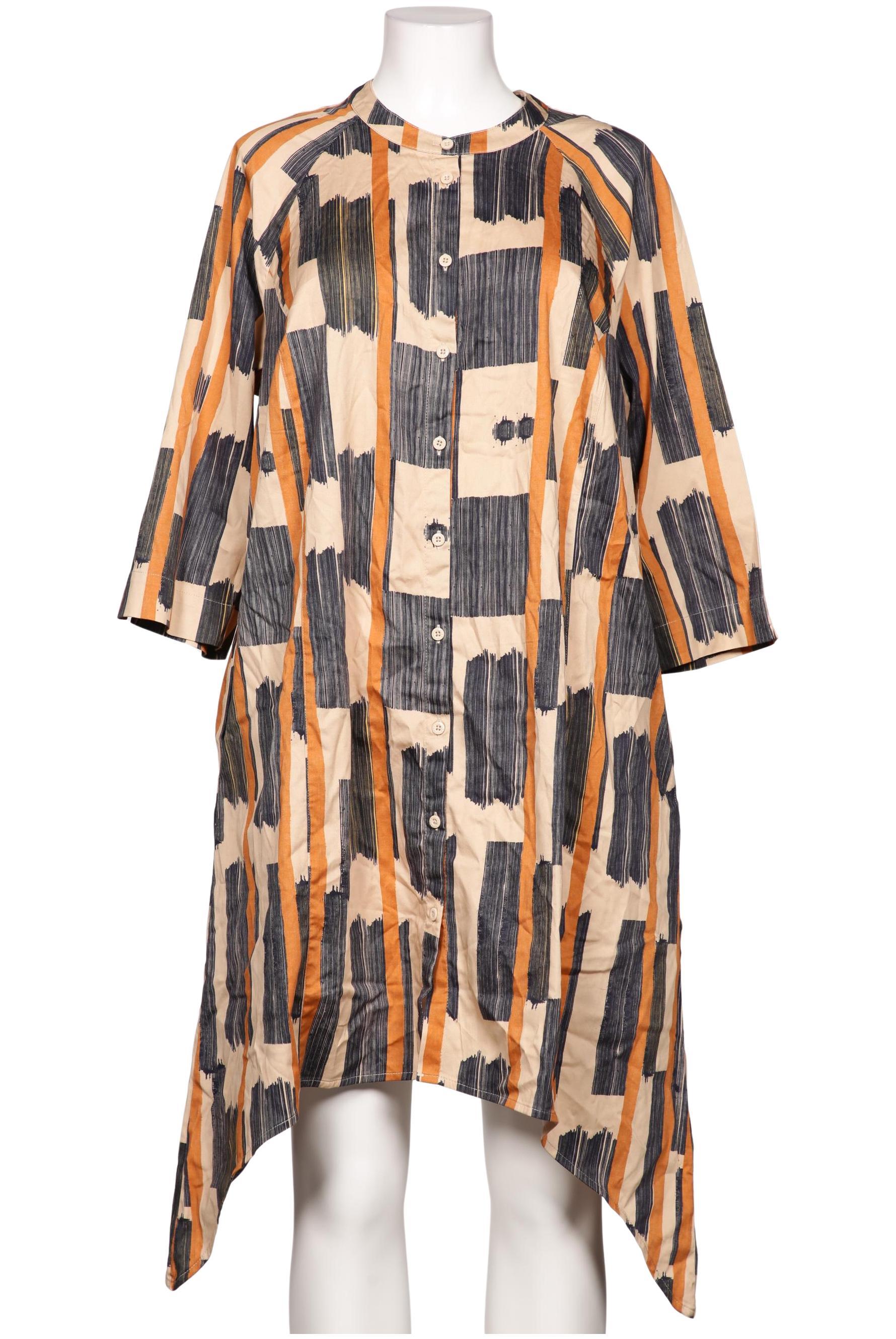 

Pure by Ulla Popken Damen Kleid, beige, Gr. 46