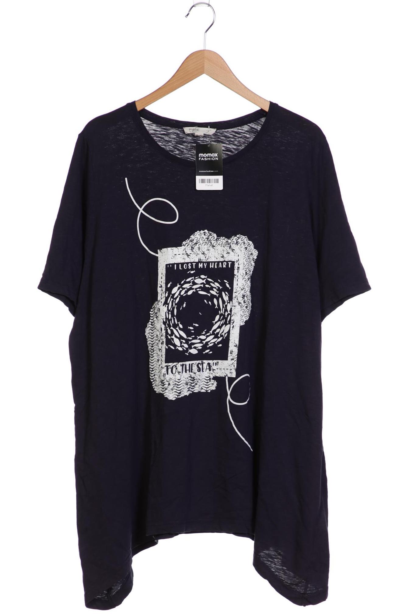 

Pure by Ulla Popken Damen T-Shirt, marineblau, Gr. 50