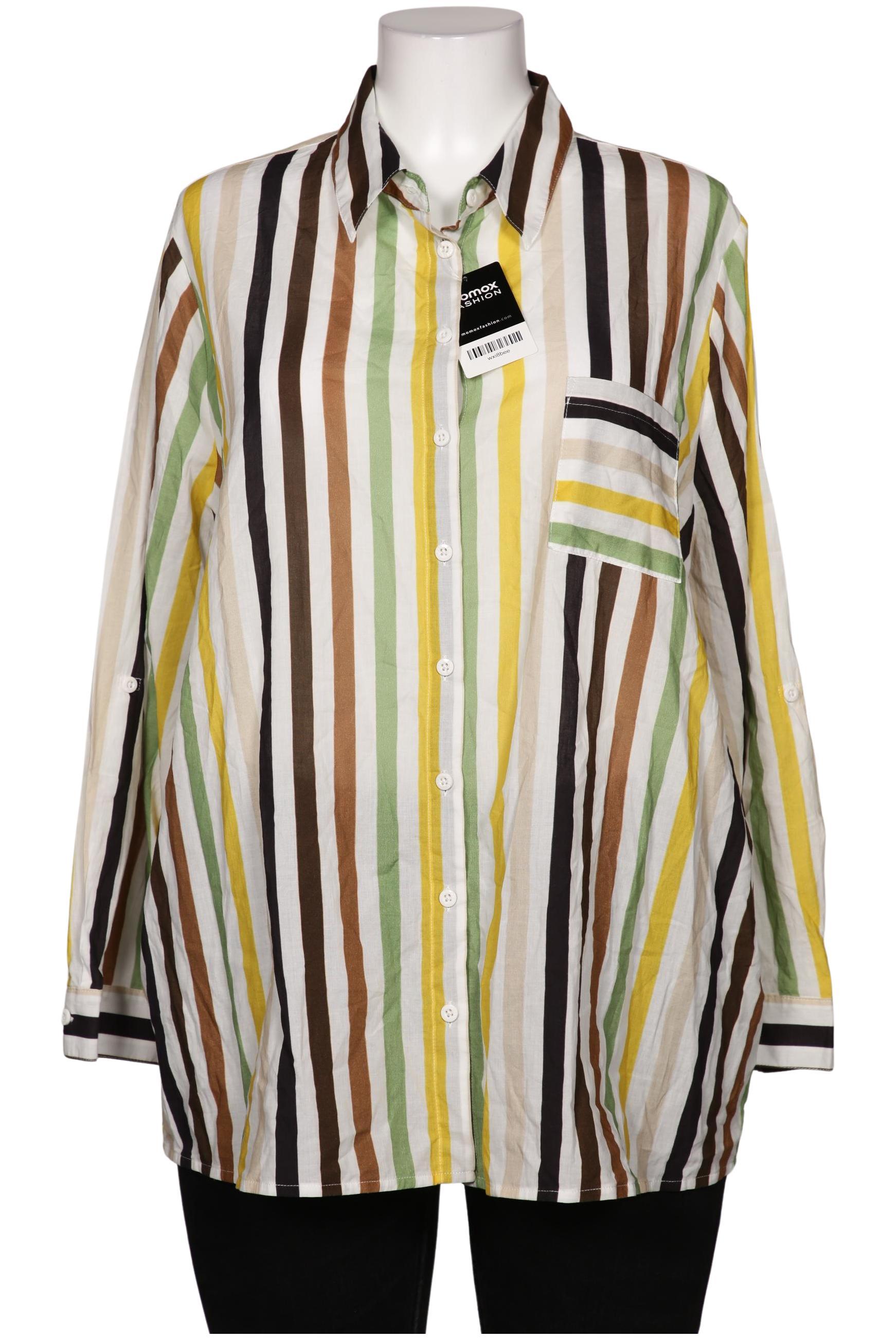 

Pure by Ulla Popken Damen Bluse, mehrfarbig, Gr. 50