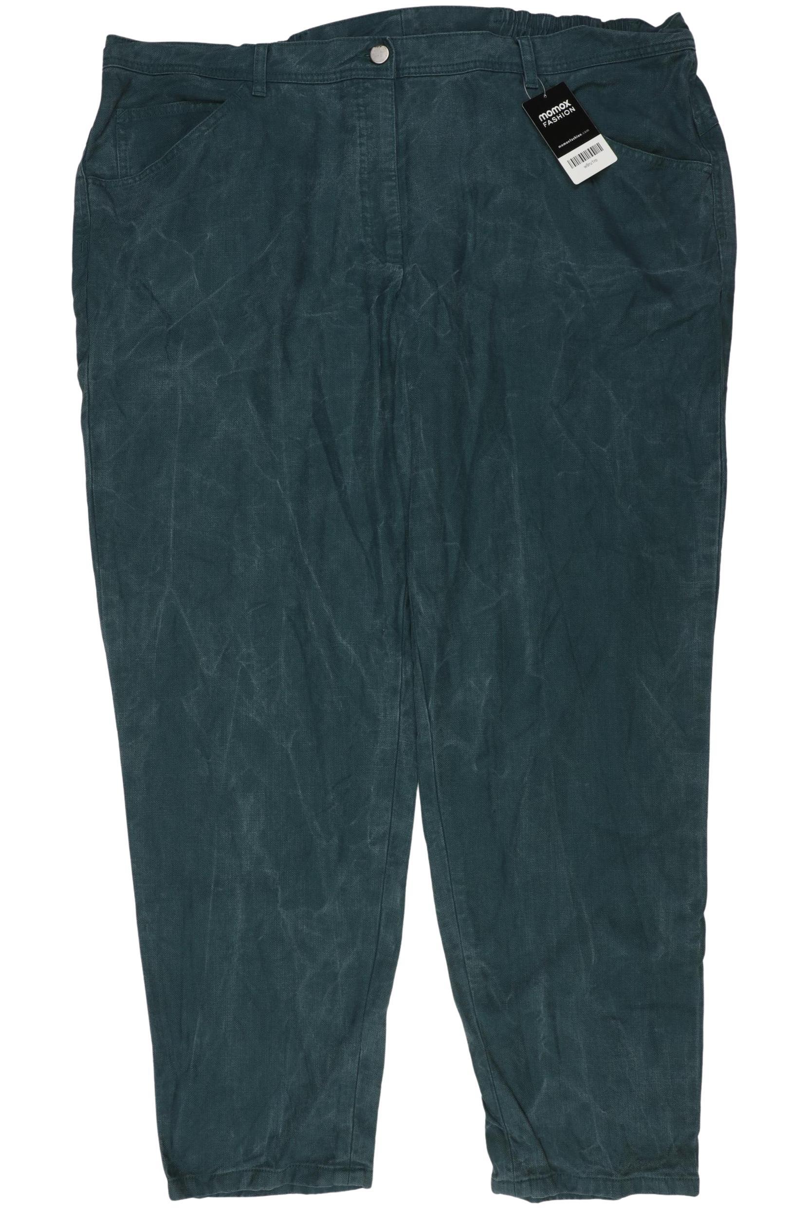 

Pure by Ulla Popken Damen Stoffhose, türkis, Gr. 52