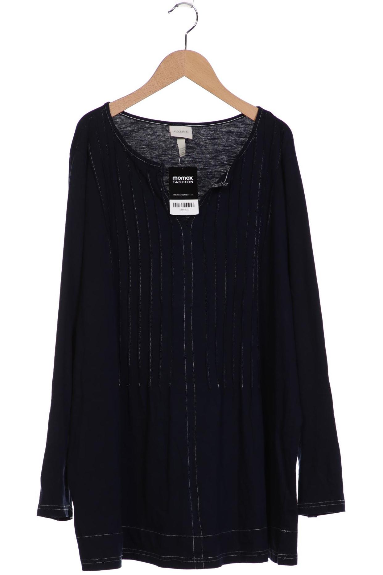 

Pure by Ulla Popken Damen Langarmshirt, marineblau, Gr. 50