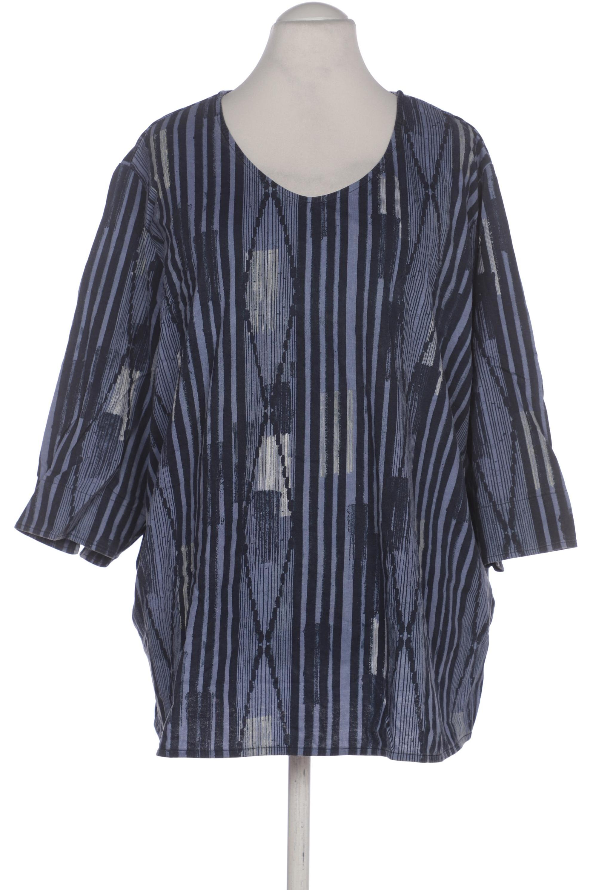 

Pure by Ulla Popken Damen Langarmshirt, marineblau, Gr. 54