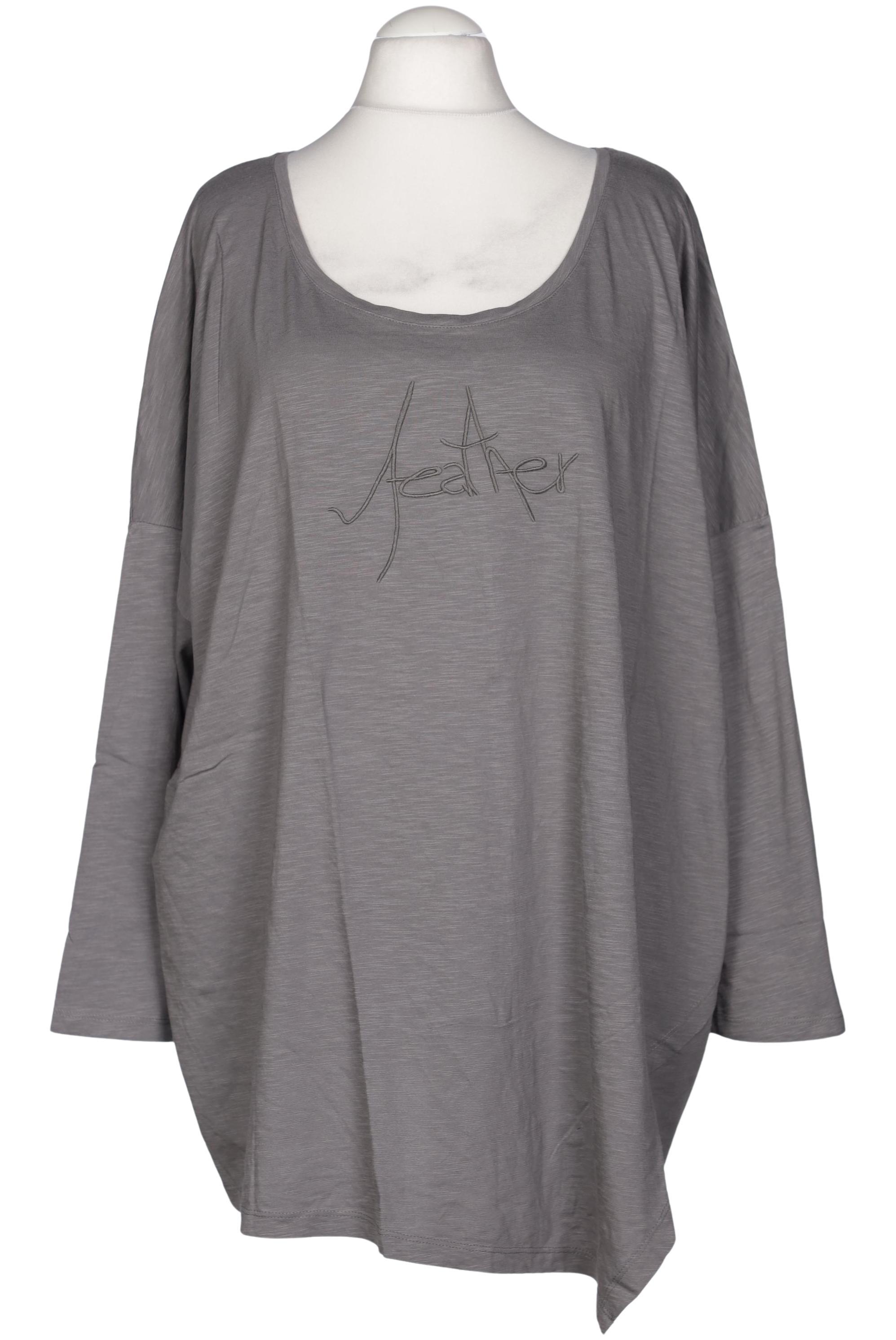 

Pure by Ulla Popken Damen T-Shirt, grau, Gr. 58