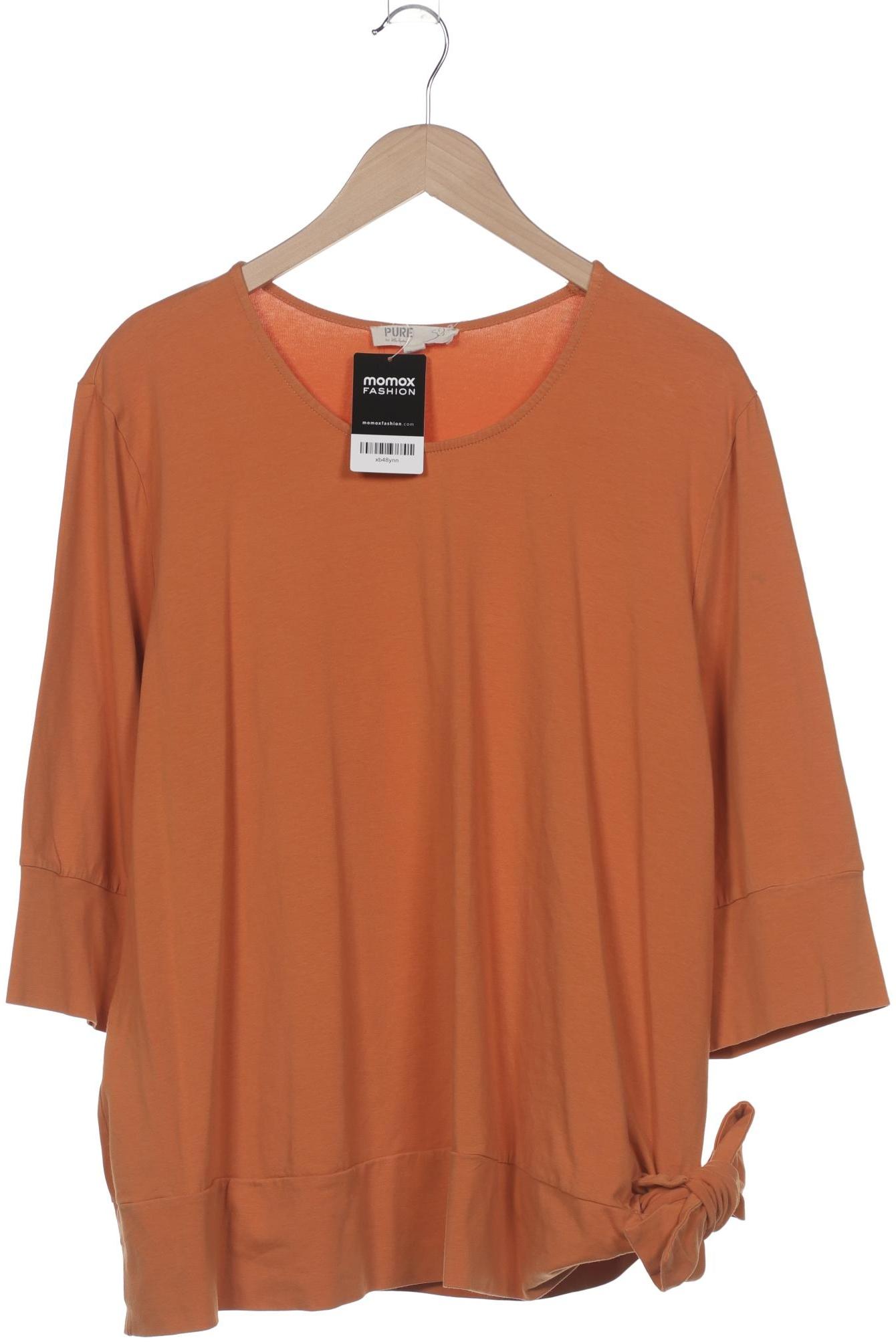 

Pure by Ulla Popken Damen Langarmshirt, orange, Gr. 50