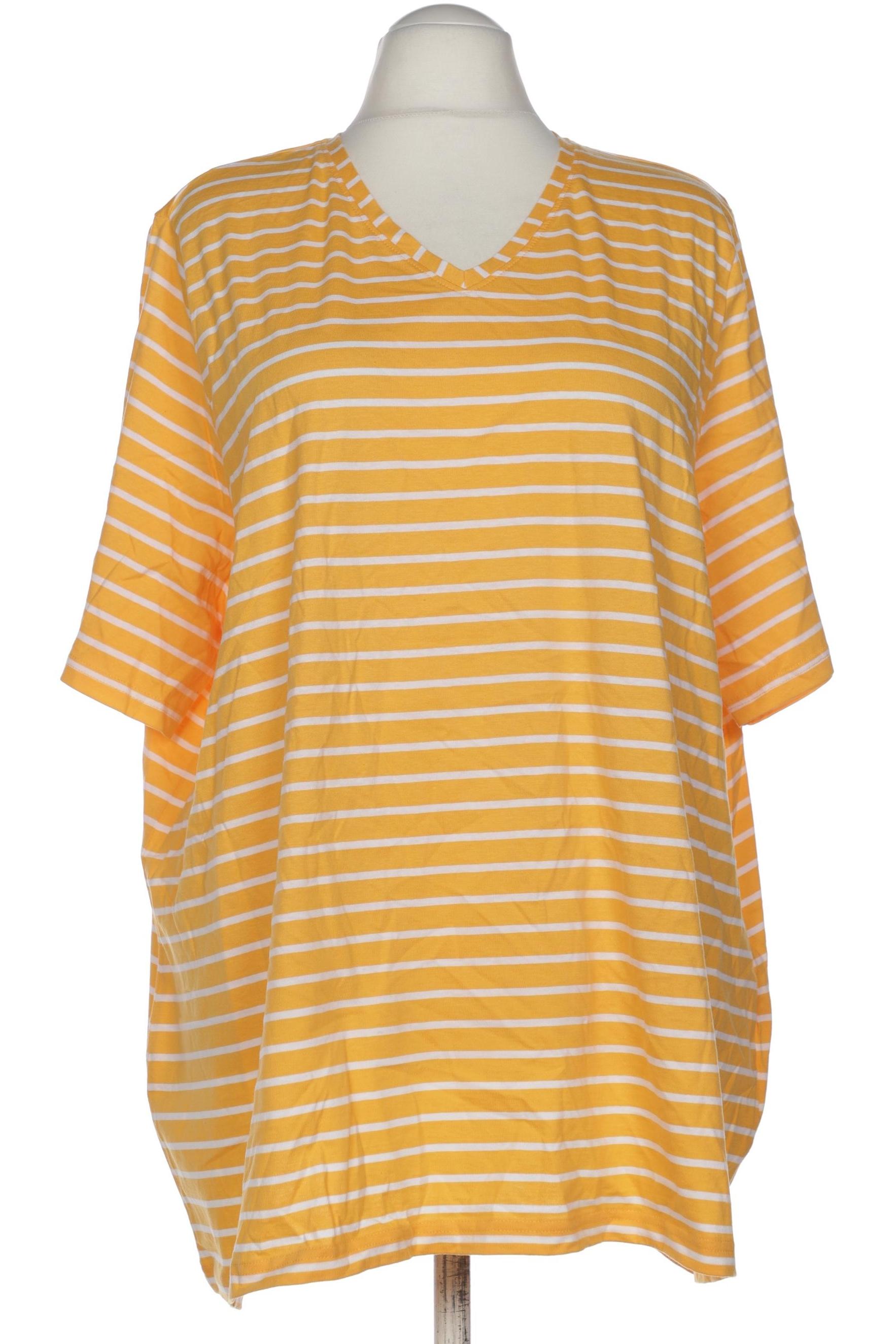 

Pure by Ulla Popken Damen T-Shirt, gelb, Gr. 54