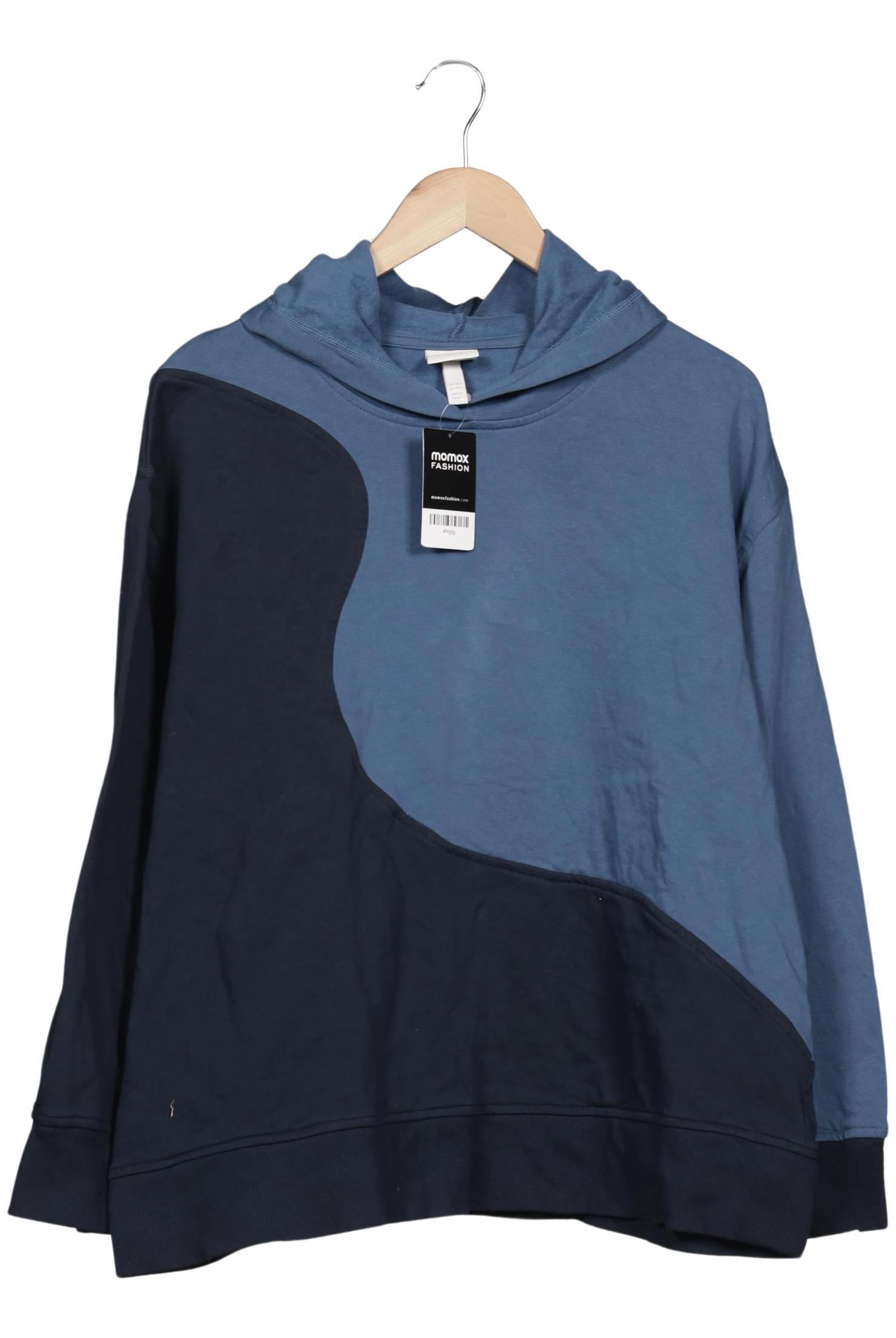 

Pure by Ulla Popken Damen Kapuzenpullover, marineblau, Gr. 50