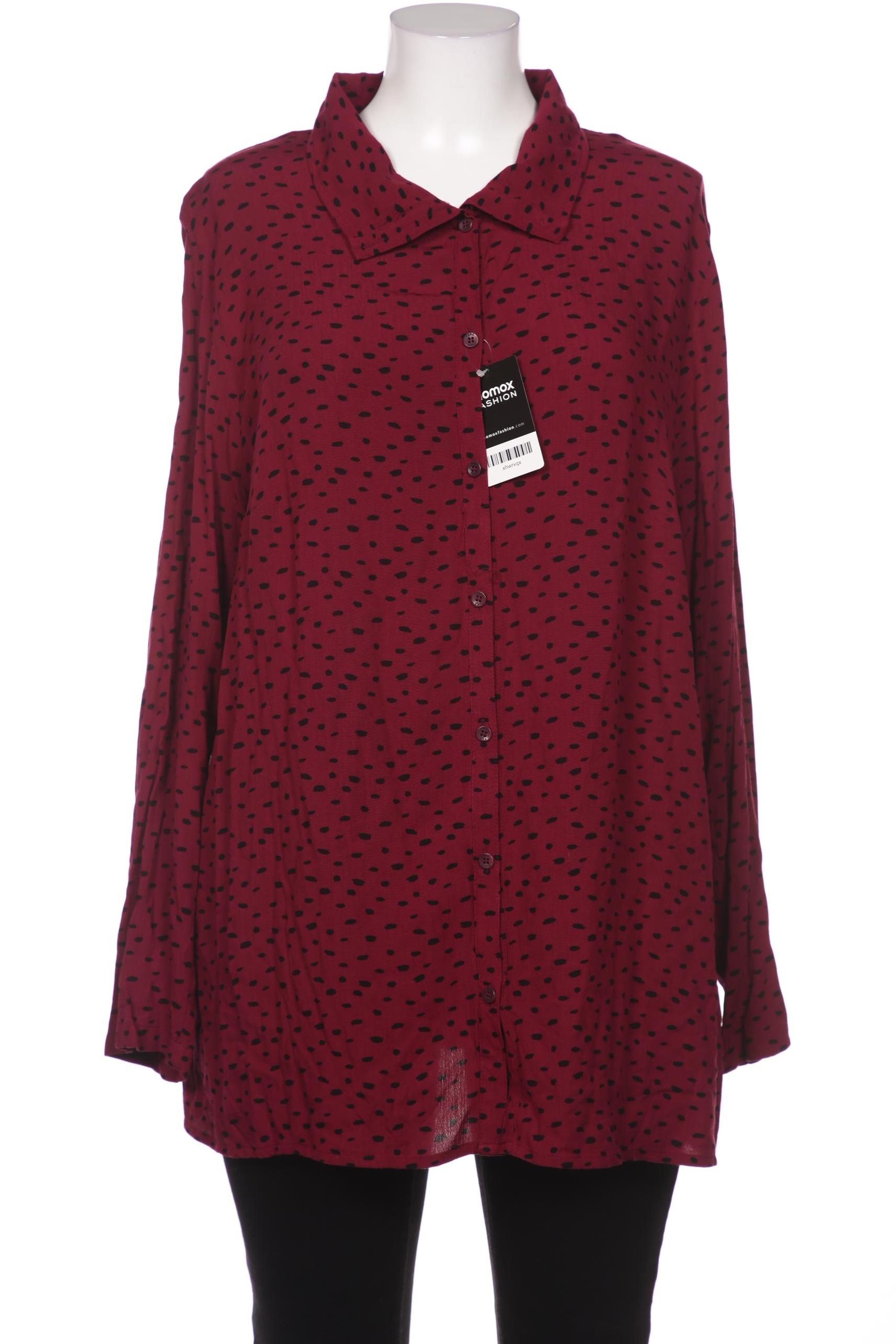 

Pure by Ulla Popken Damen Bluse, bordeaux, Gr. 46