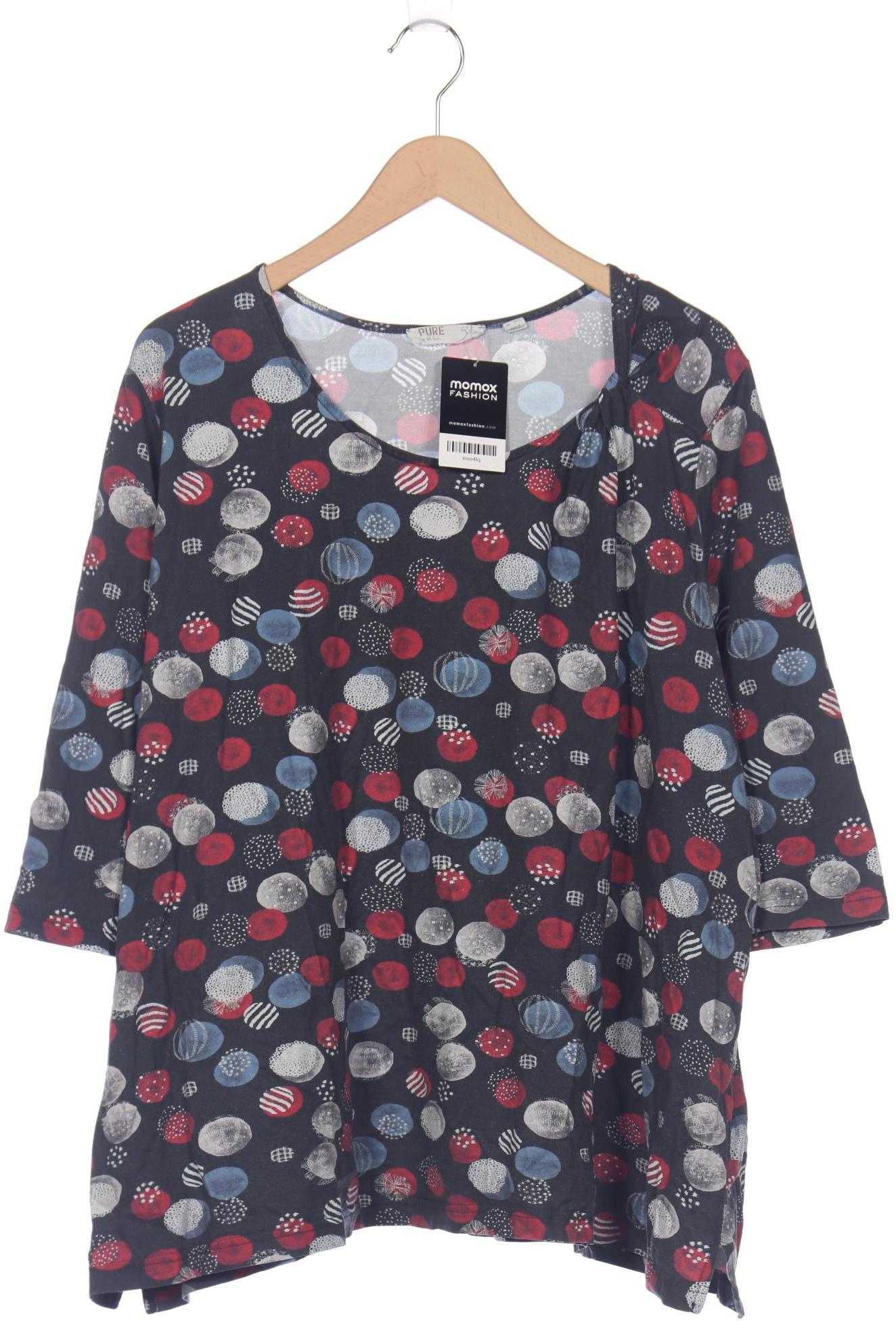 

Pure by Ulla Popken Damen Langarmshirt, grau, Gr. 50