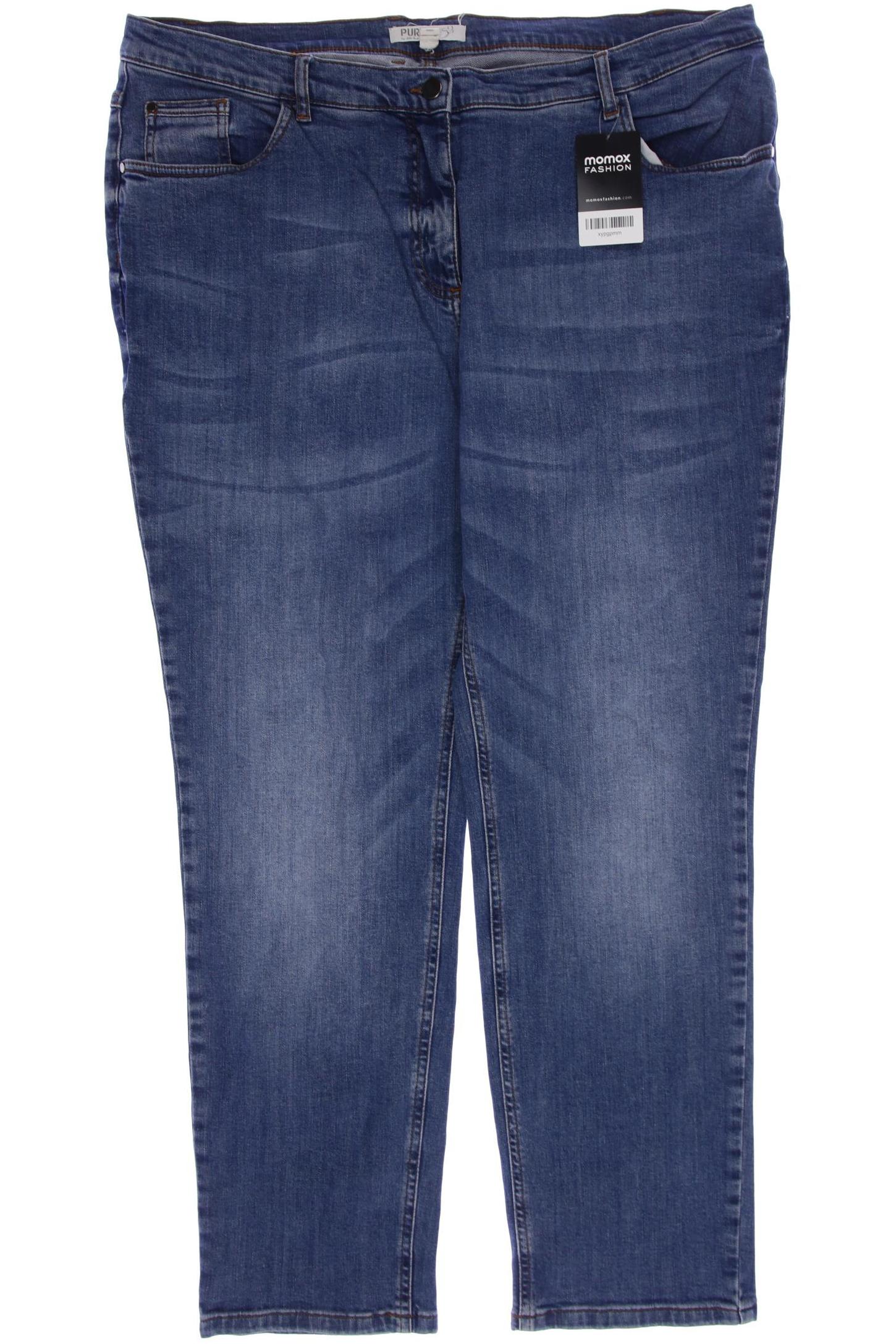 

Pure by Ulla Popken Damen Jeans, blau
