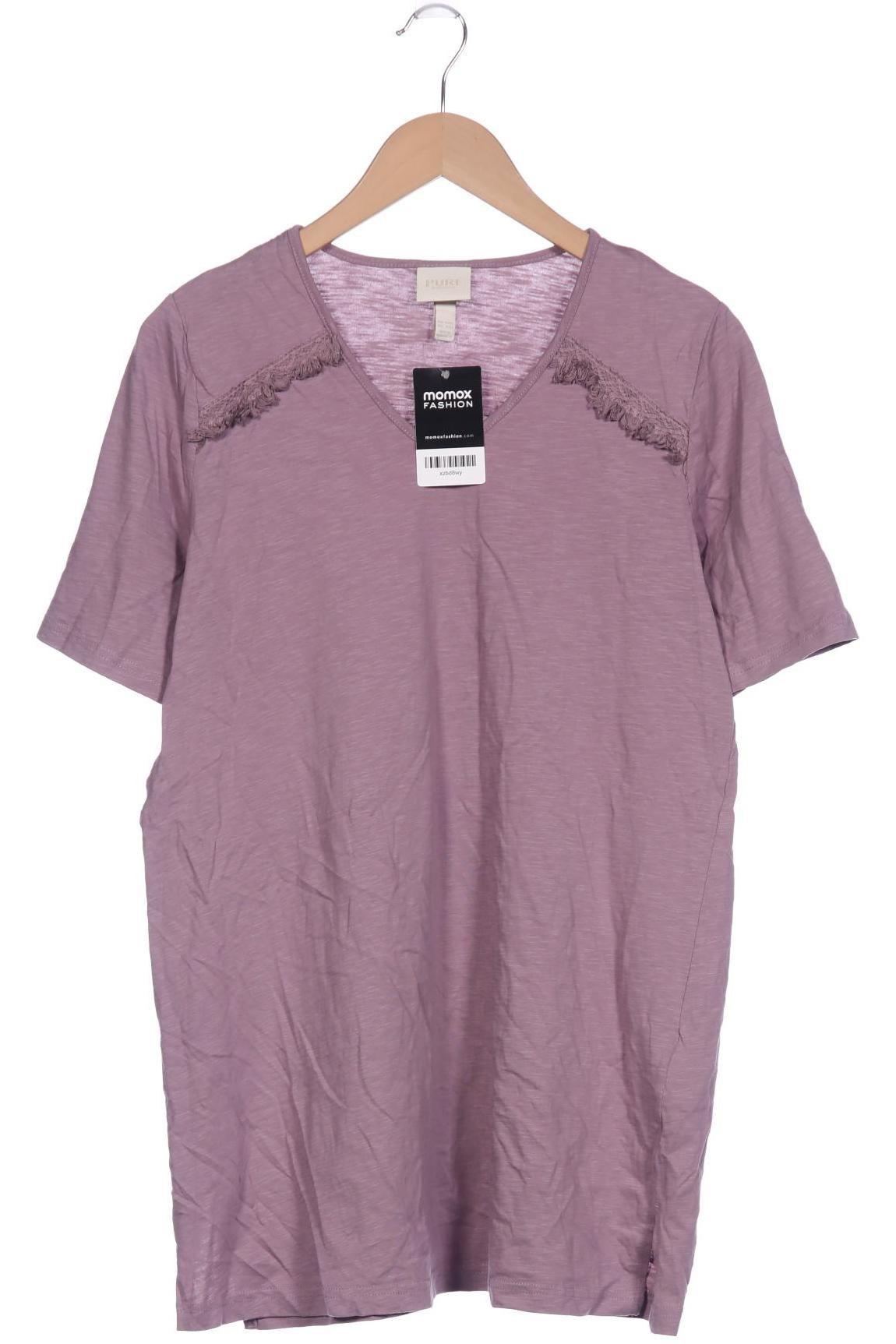 

Pure by Ulla Popken Damen T-Shirt, flieder, Gr. 42