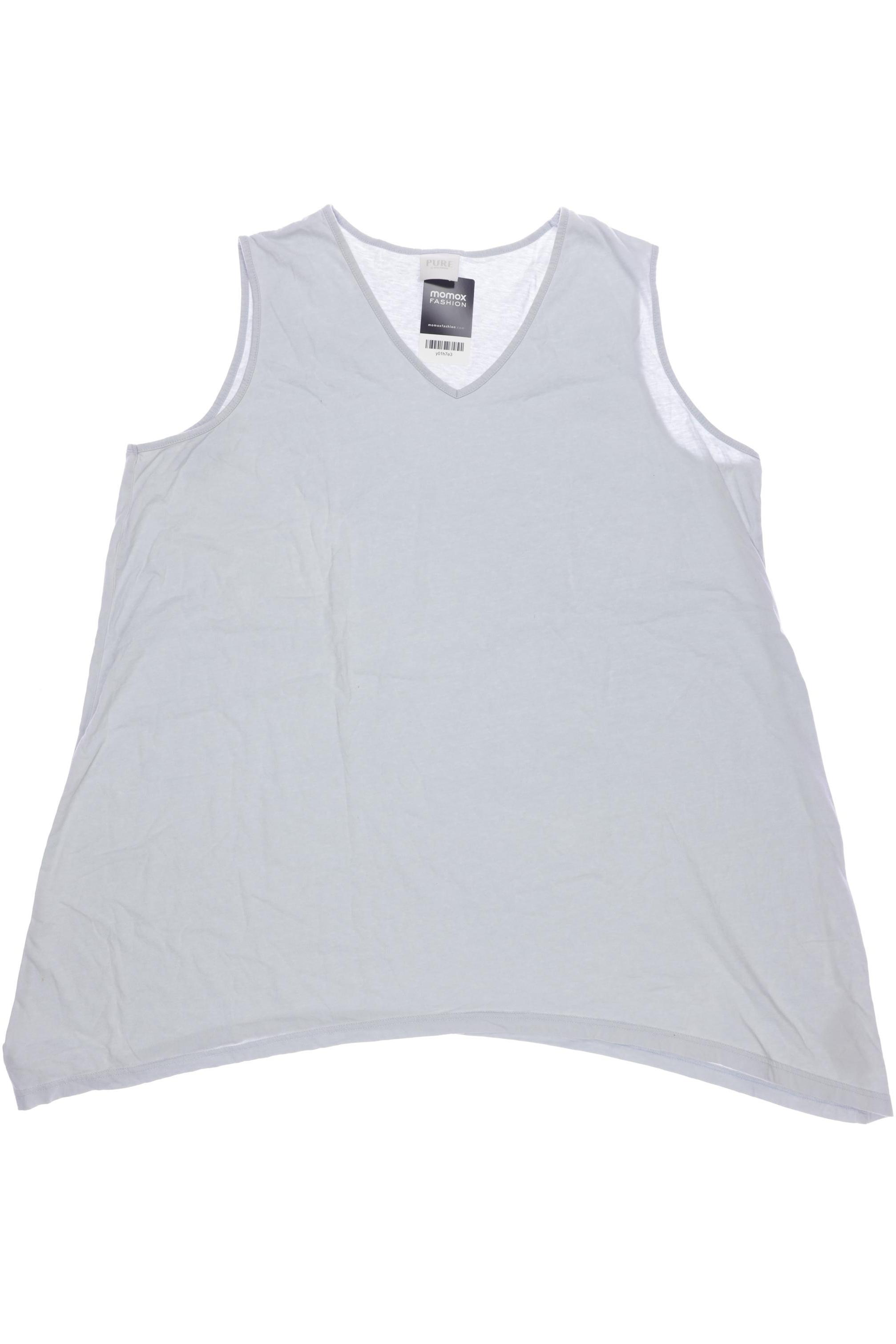

Pure by Ulla Popken Damen Top, hellblau, Gr. 54