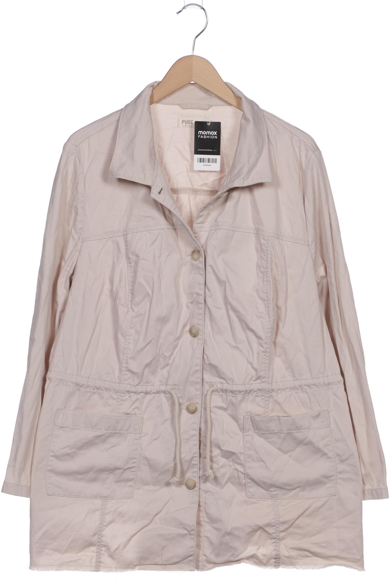 

Pure by Ulla Popken Damen Jacke, cremeweiß, Gr. 52