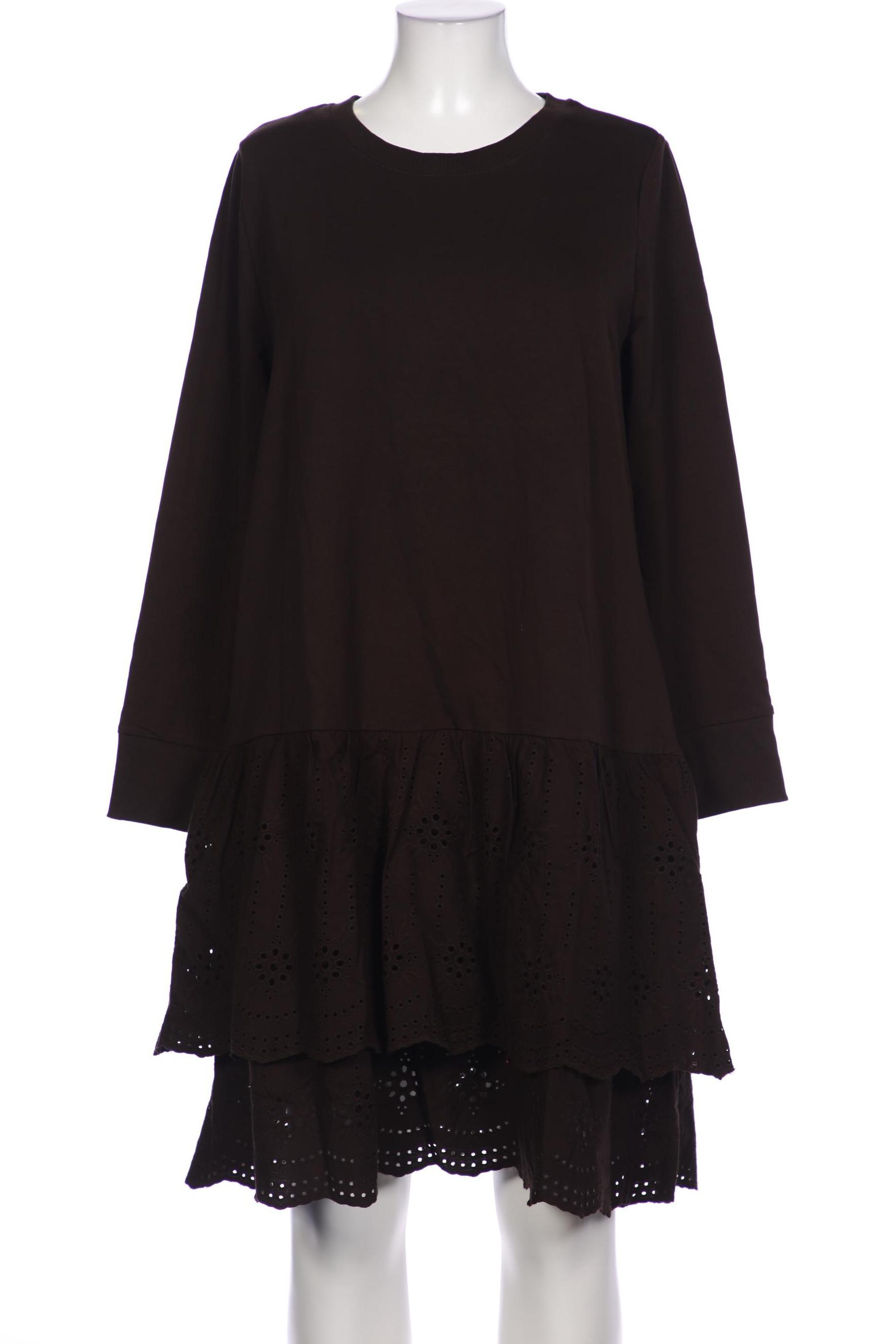 

Pure by Ulla Popken Damen Kleid, braun, Gr. 46