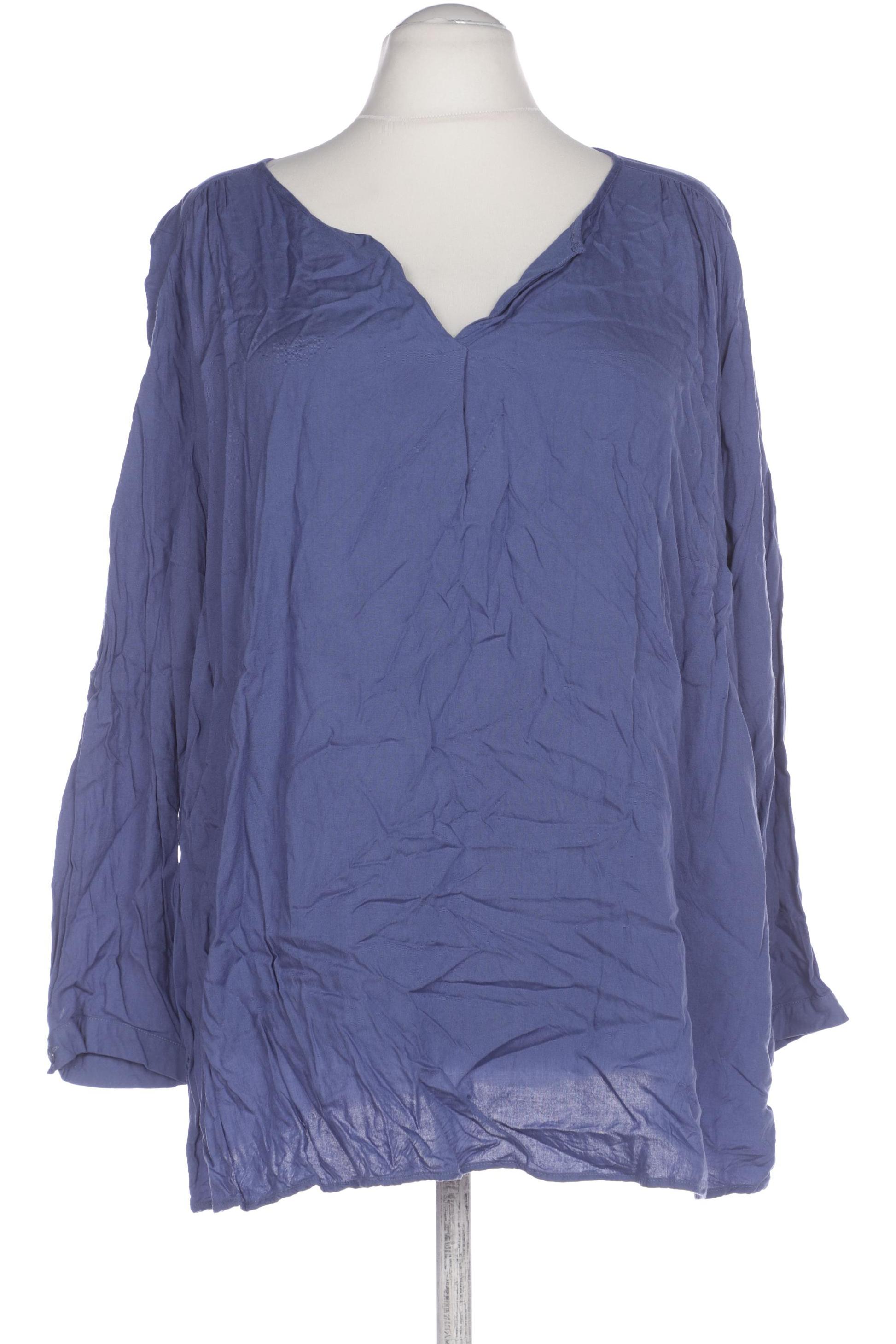

Pure by Ulla Popken Damen Bluse, blau, Gr. 54